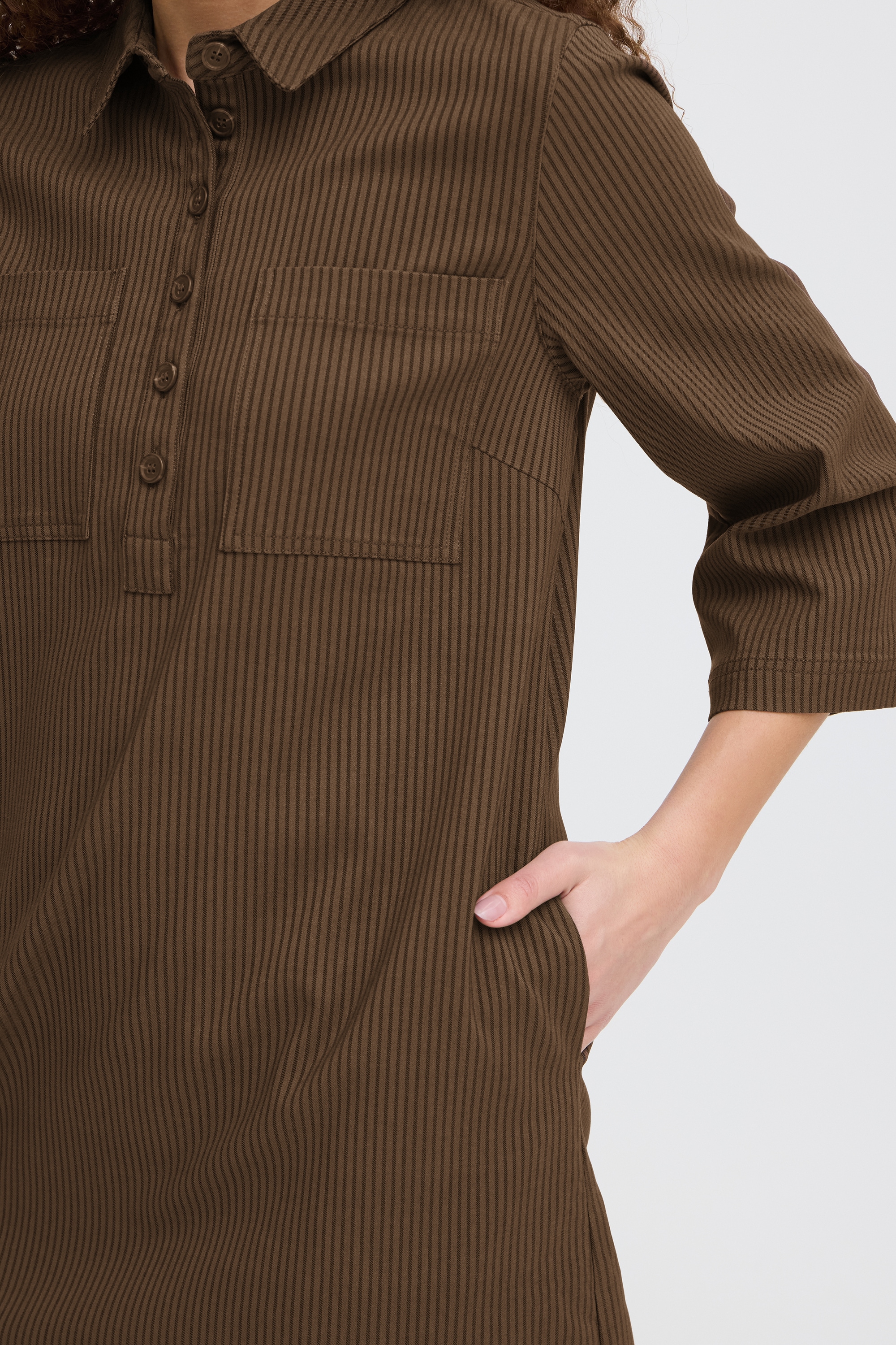 fransa Midikleid »Damen Casual FRENA«