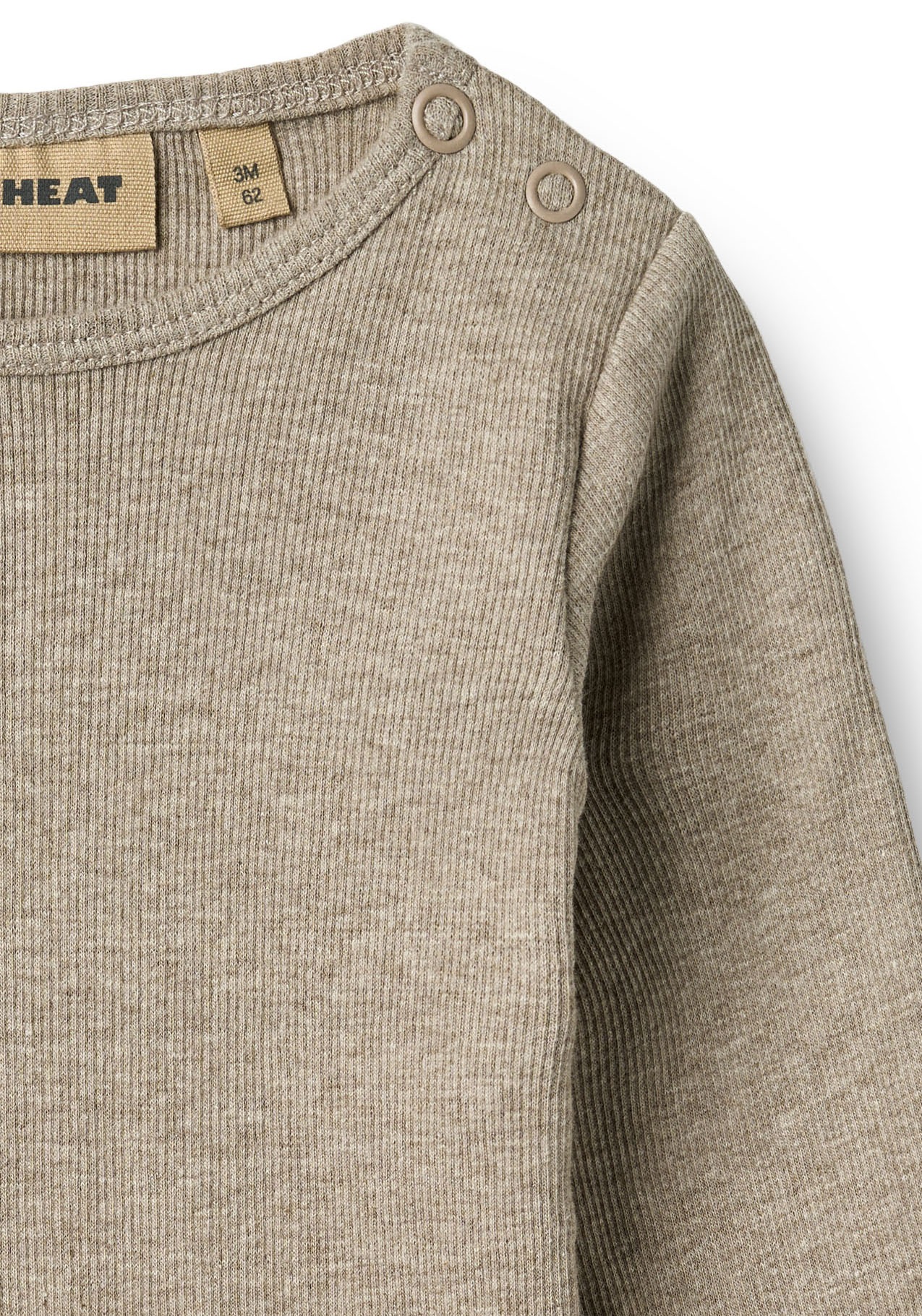 WHEAT Body »Rib Body L/S Spencer«