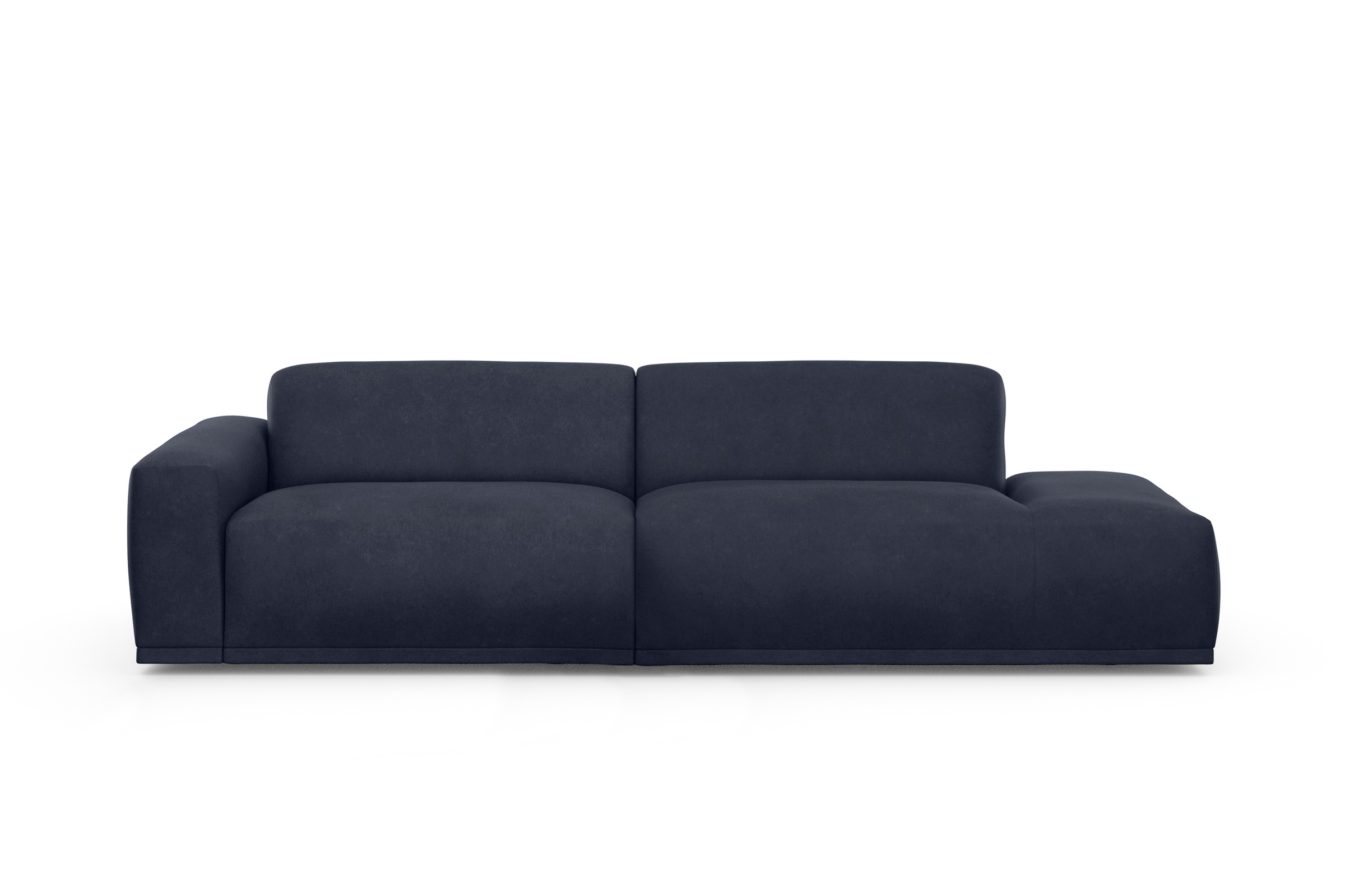 TRENDMANUFAKTUR Big-Sofa »Braga, mit hochwertigem Kaltschaum, Megasofa, in Cord erhältlich«, modernes Big-Sofa, Couch mit hohem Sitzkomfort, 277/72/107 cm (B/H/T)
