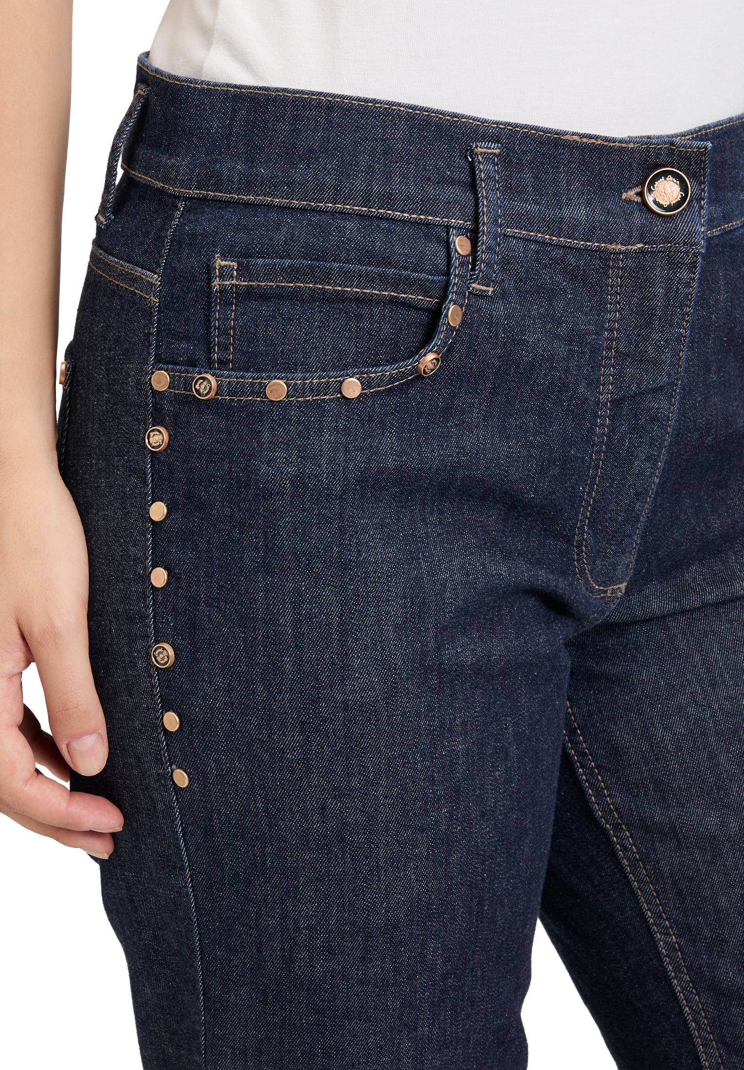 Betty Barclay Slim-fit-Jeans »Betty Barclay Casual-Hose mit Waschung«