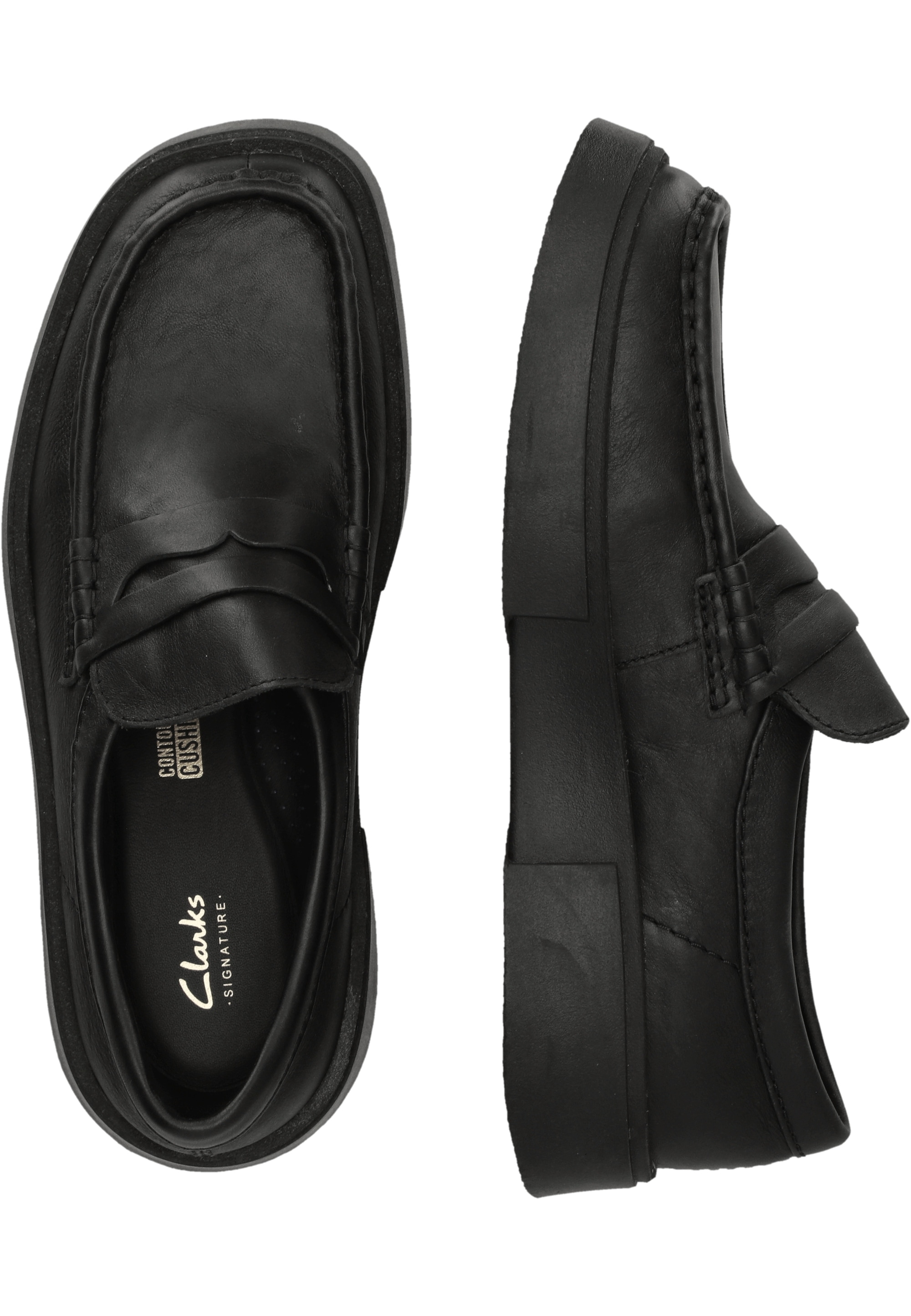 Clarks Slipper »Torview Low«  mit komfortabler Decksohle