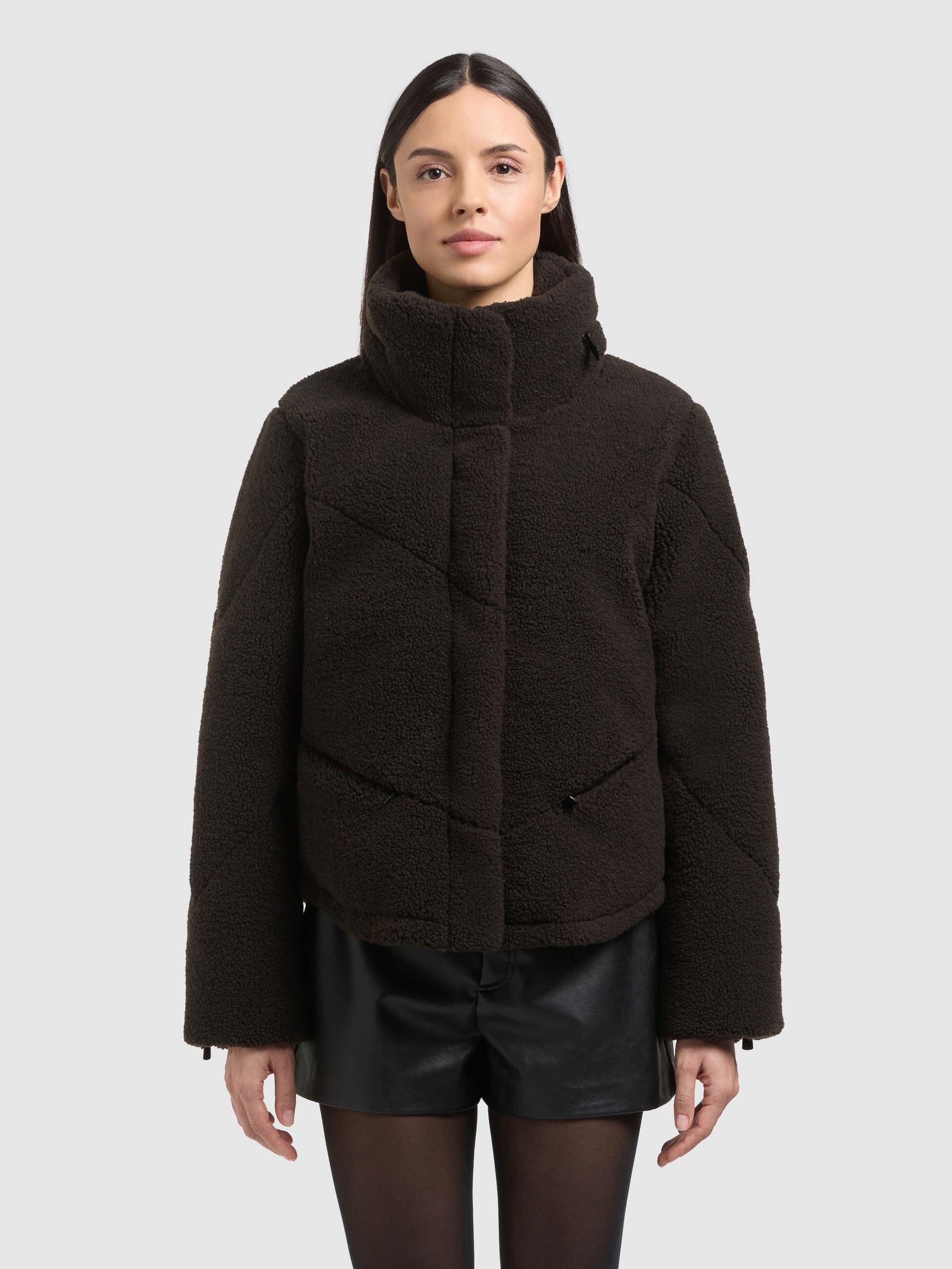 khujo Blouson »GIONNA« mit Kapuze
