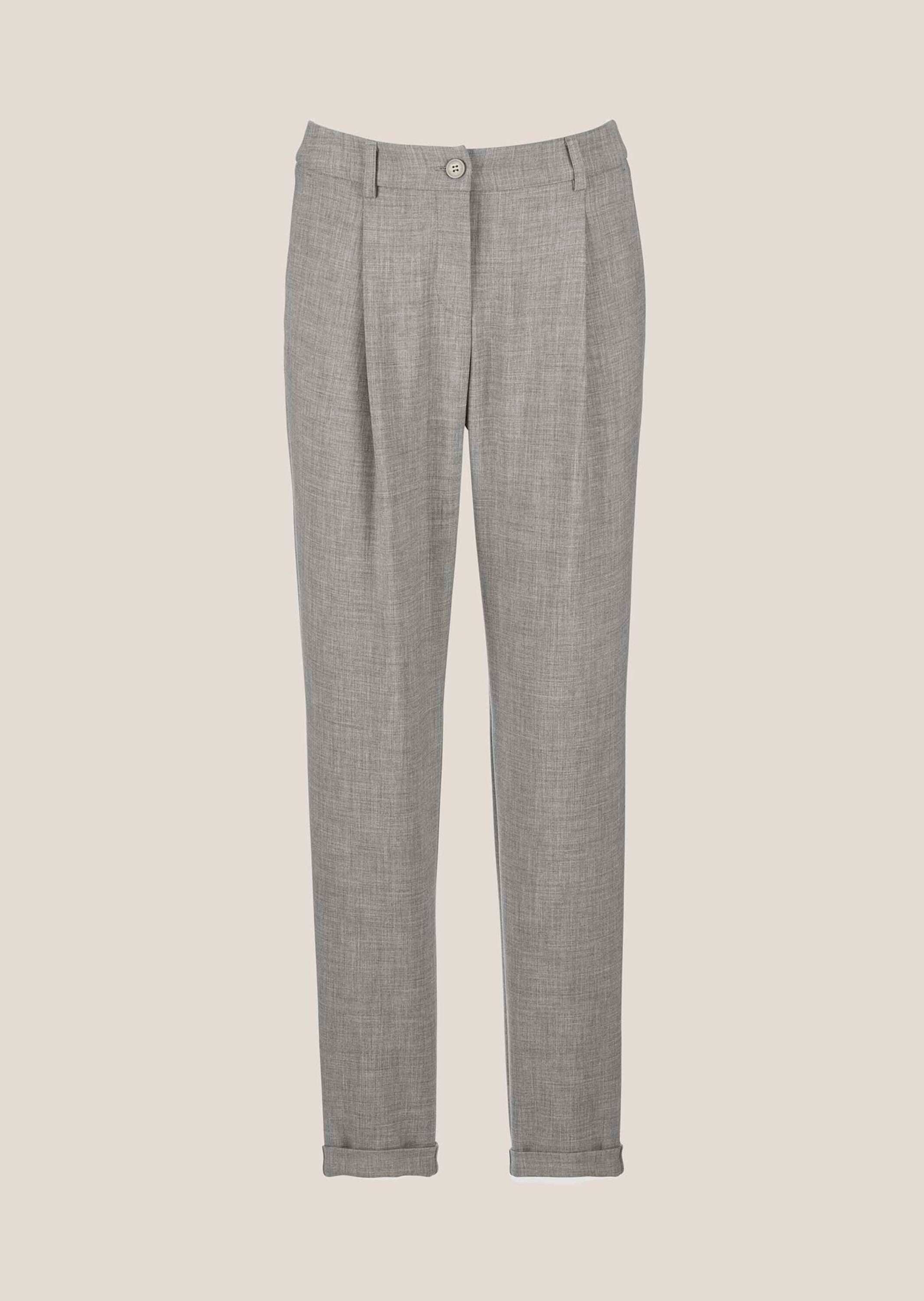 MADELEINE Bundfaltenhose "Hose Bundfaltenhose mit Saumaufschlag" günstig online kaufen