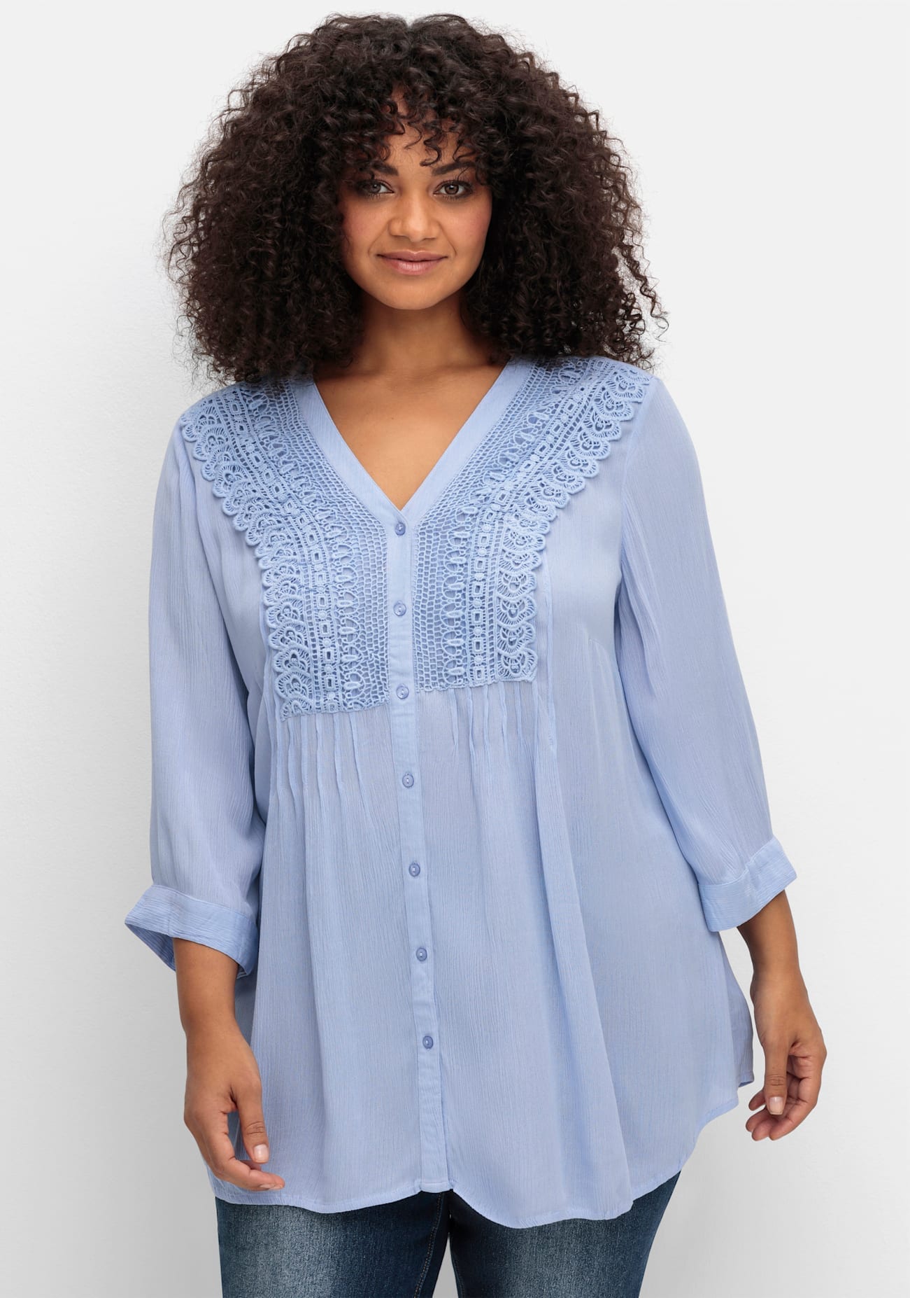 sheego by Joe Browns Crepebluse günstig online kaufen