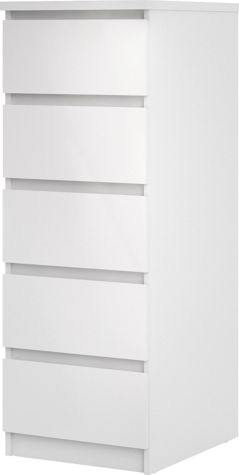 INOSIGN Highboard "Naia, Hochkommode, 5 Schubladen, Aufbewahrung, grifflose günstig online kaufen