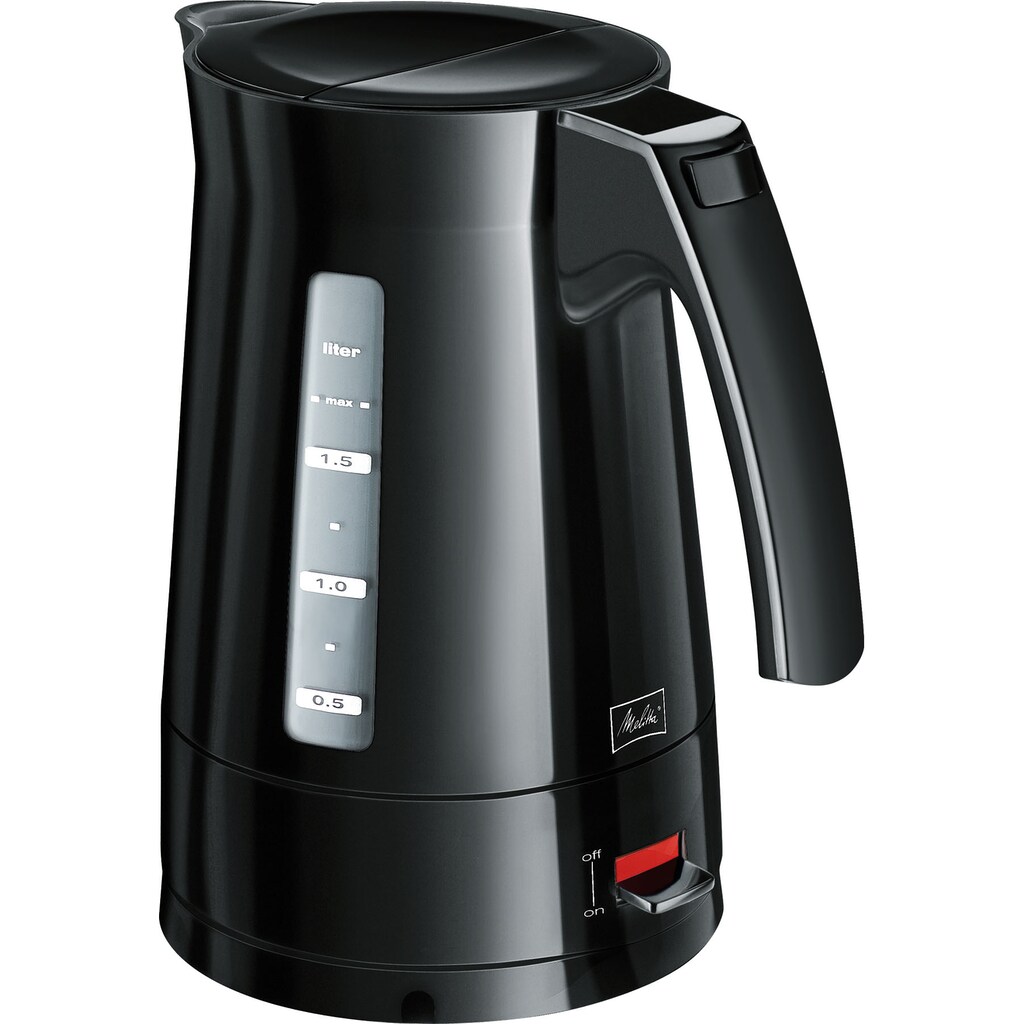 Melitta Wasserkocher »Enjoy Aqua schwarz«, 1,7 l, 2400 W