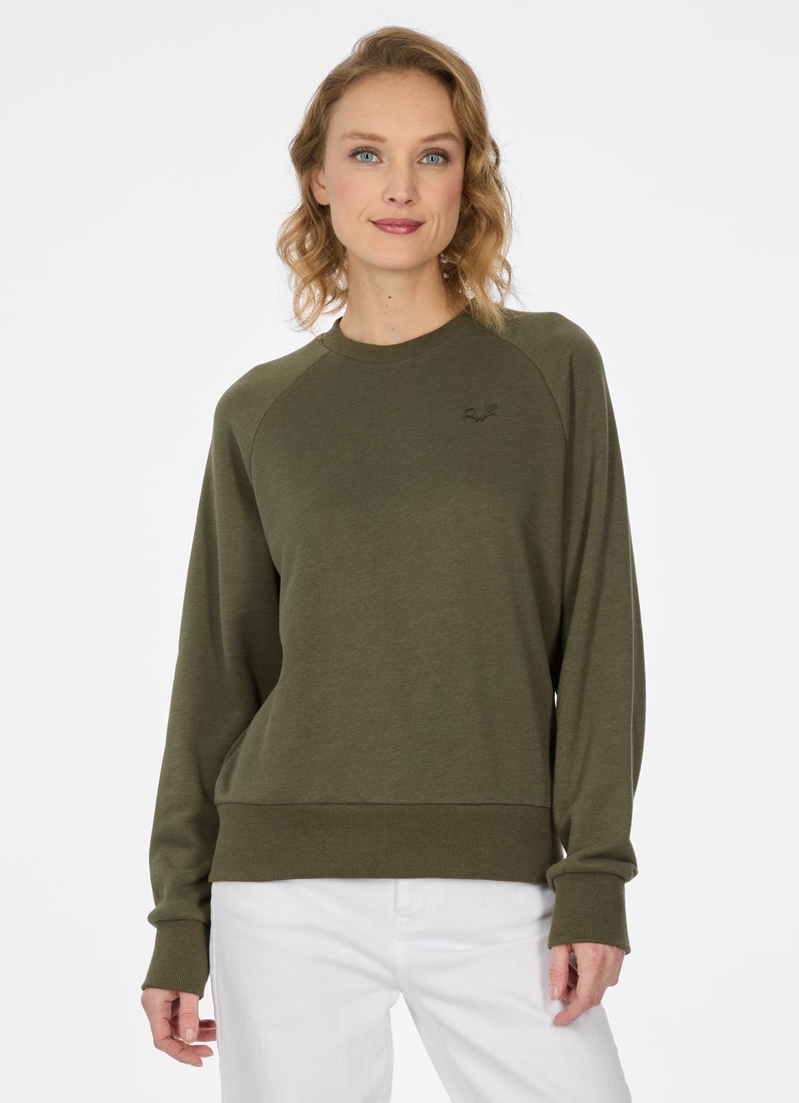 Ragwear Sweatshirt "JOALI", unbrushed und elastisch, in super softer Qualität