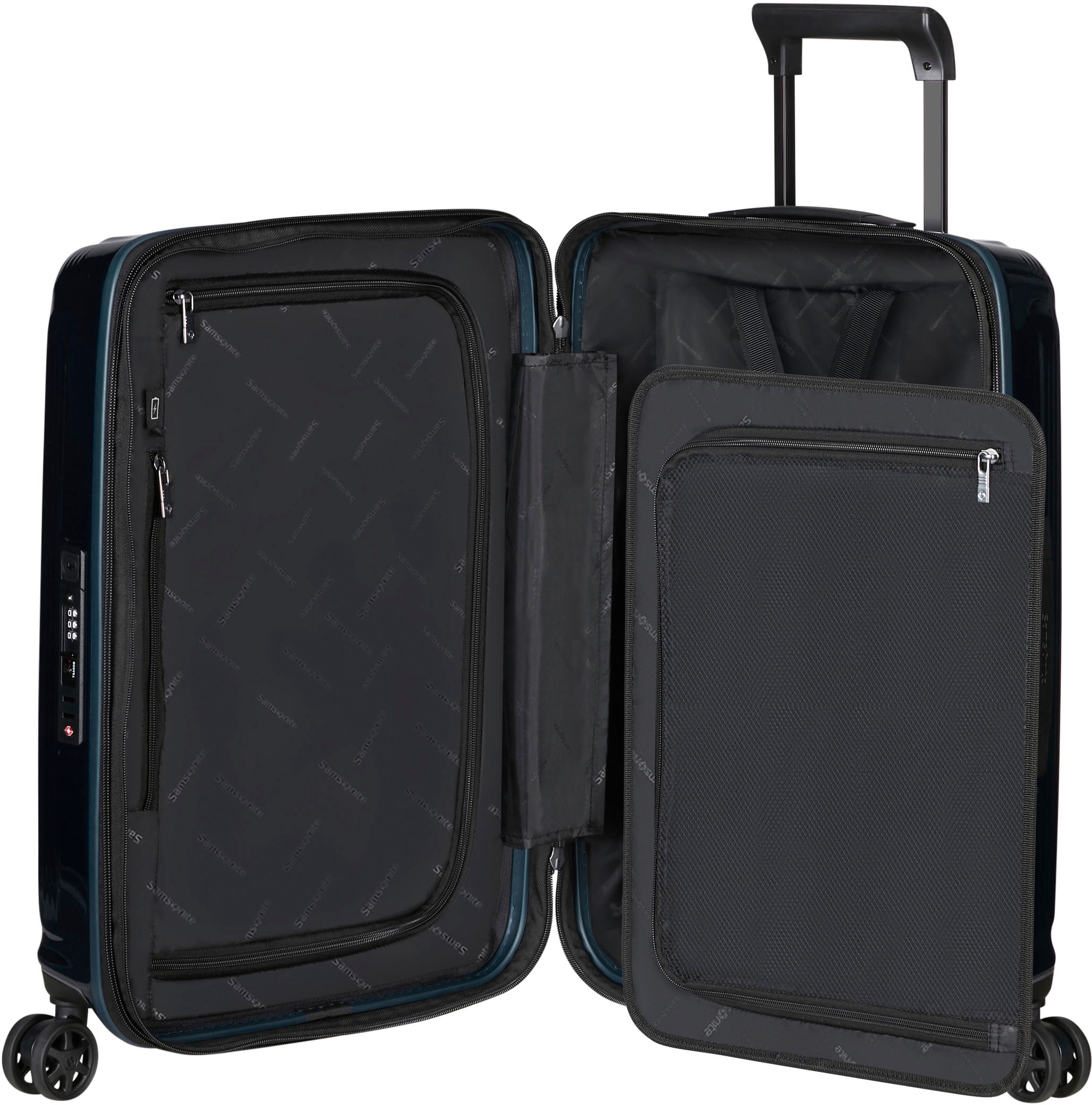 Samsonite Hartschalen-Trolley »NUON, verschiedene Größen und Farben«, 4 Rollen, Hartschalen-Koffer TSA-Zahlenschloss Volumenerweiterung bei S/XL