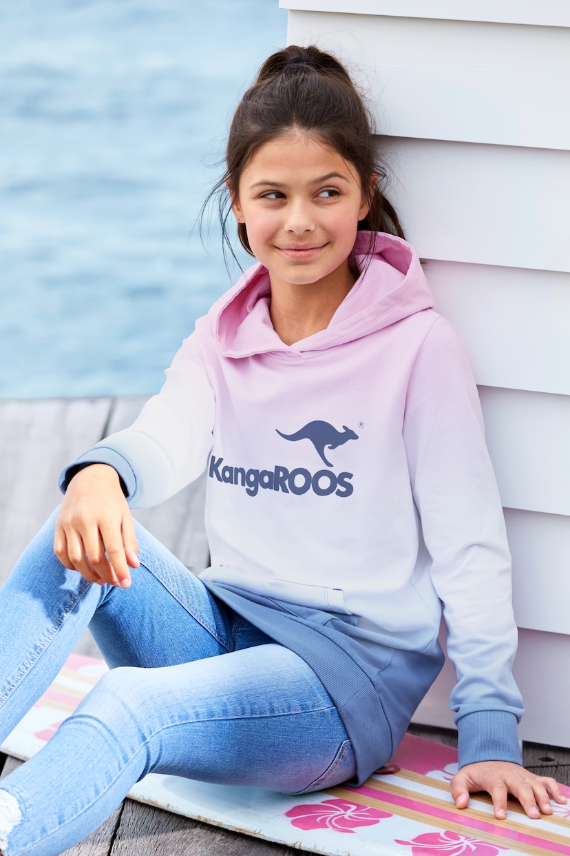KangaROOS Kapuzensweatshirt, mit Flockdruck online bestellen | BAUR
