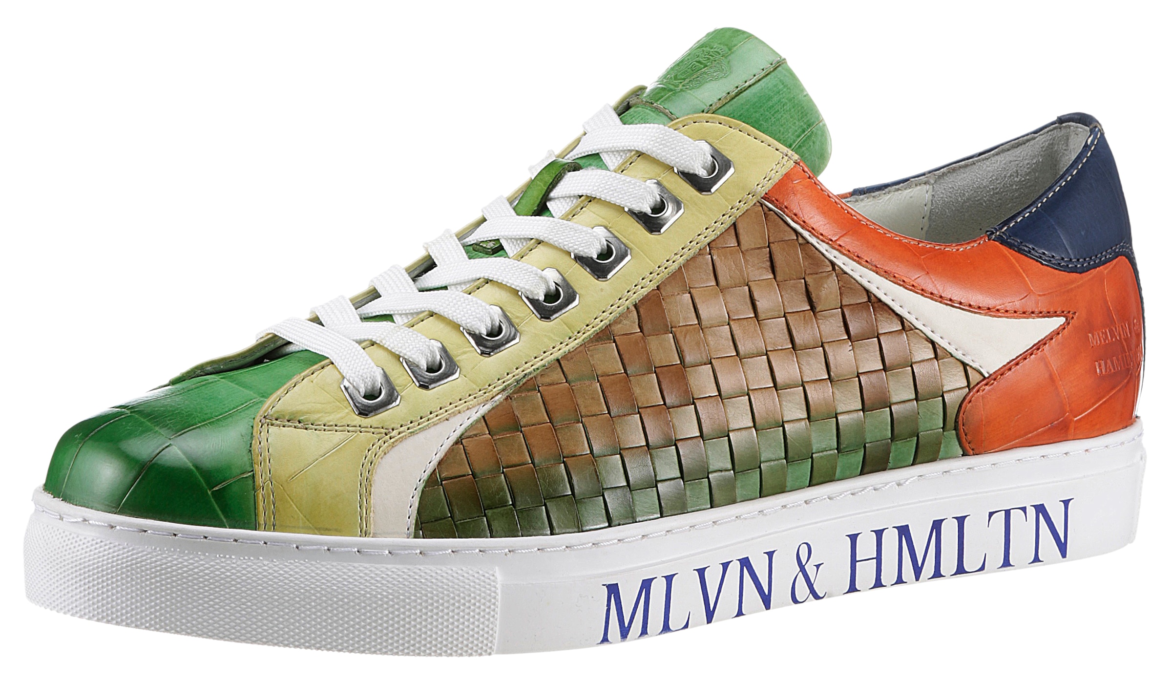 Melvin & Hamilton Sneaker »Harvey 9«, aus vegetabil gegerbtem Leder, Freizeitschuh, Halbschuh, Schnürschuh