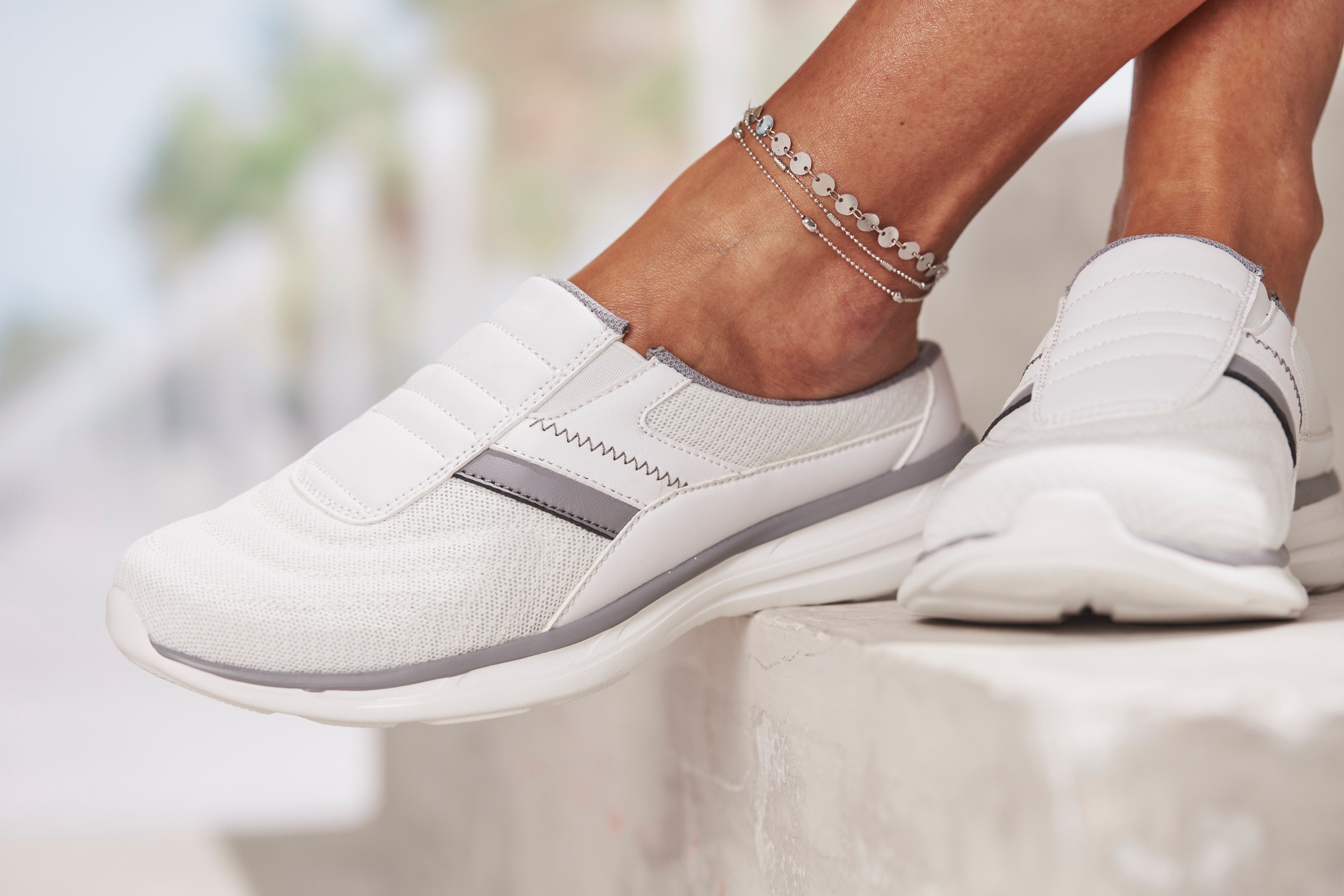Vivance Sabot, Sneaker, Freizeitschuh, Halbschuh, Unisex VEGAN