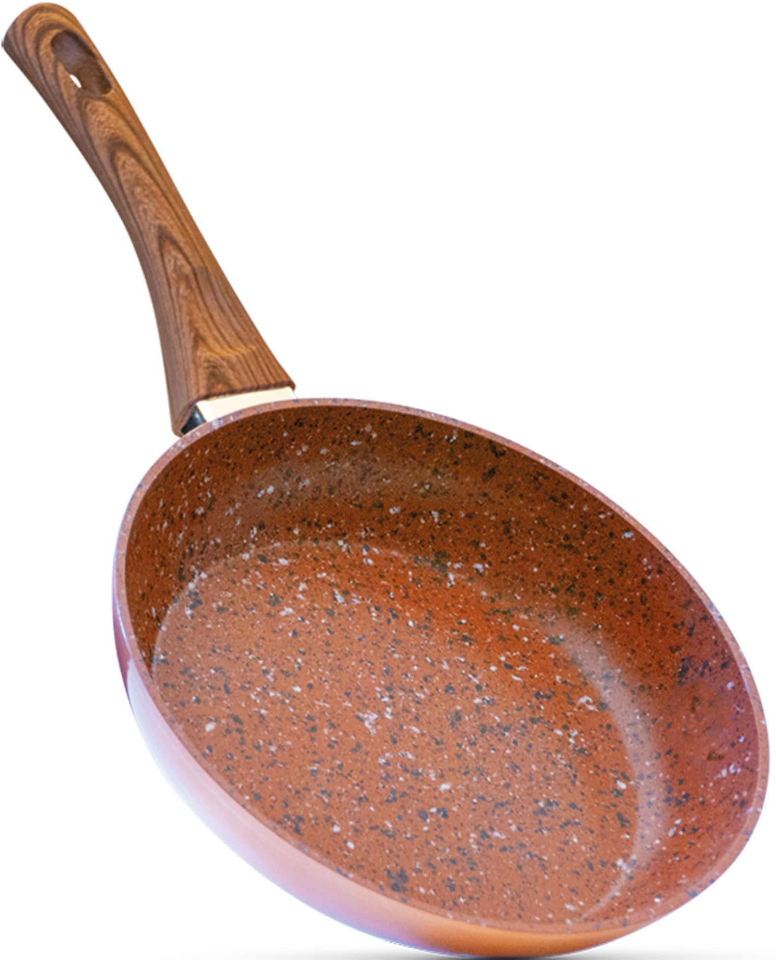 MediaShop Bratpfanne »Copper & Stone«, Aluminium, Ø 28 cm, Induktion kaufen  | BAUR