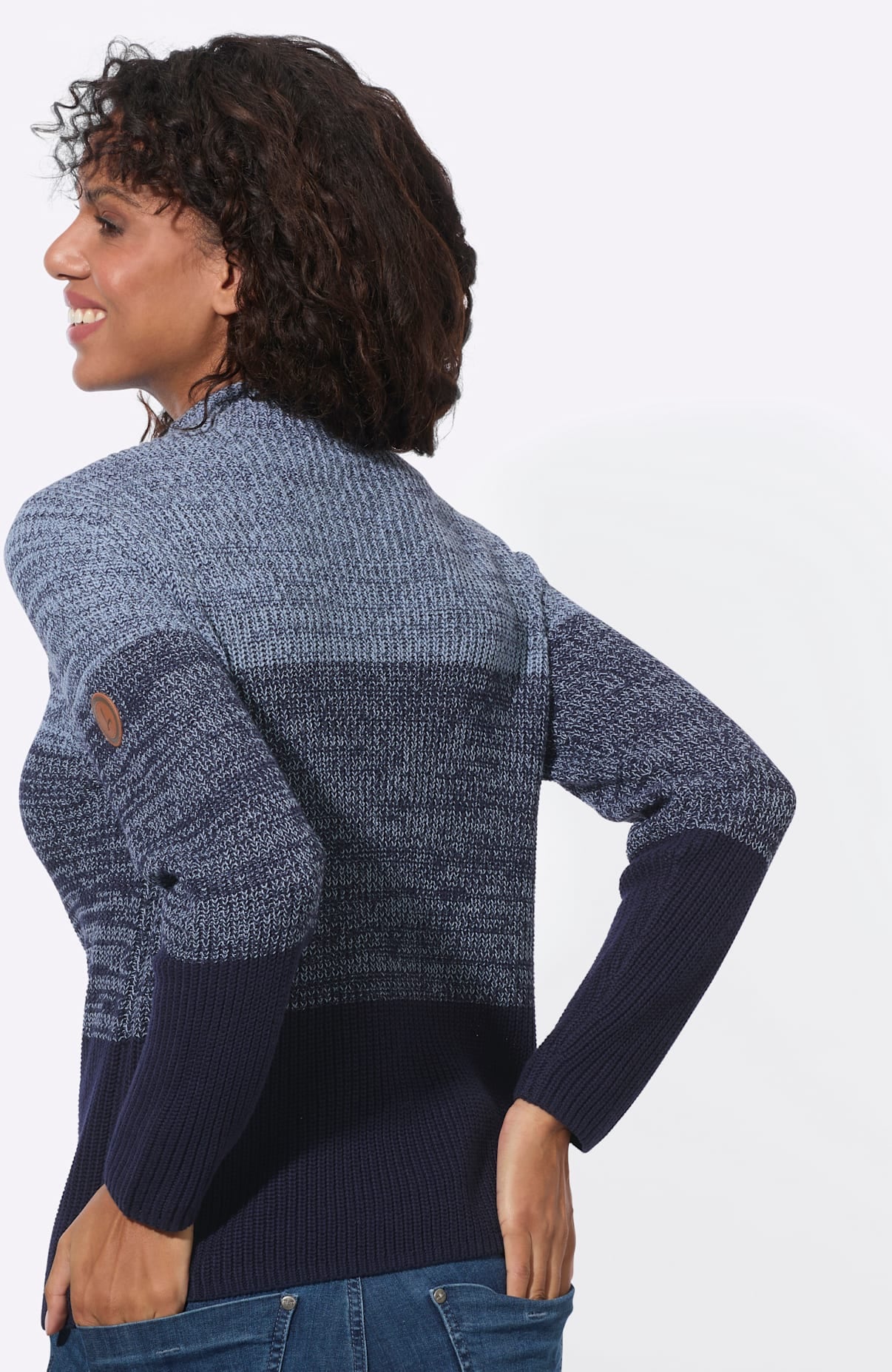 Casual Looks Strickpullover »Stehkragen-Pullover«