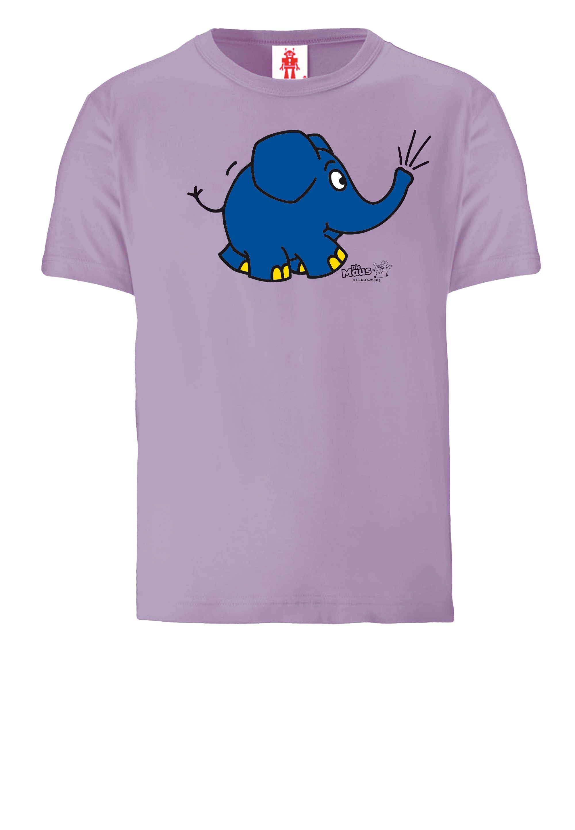 LOGOSHIRT T-Shirt »Sendung mit der Maus - Elefant Törö«, mit coolem Print