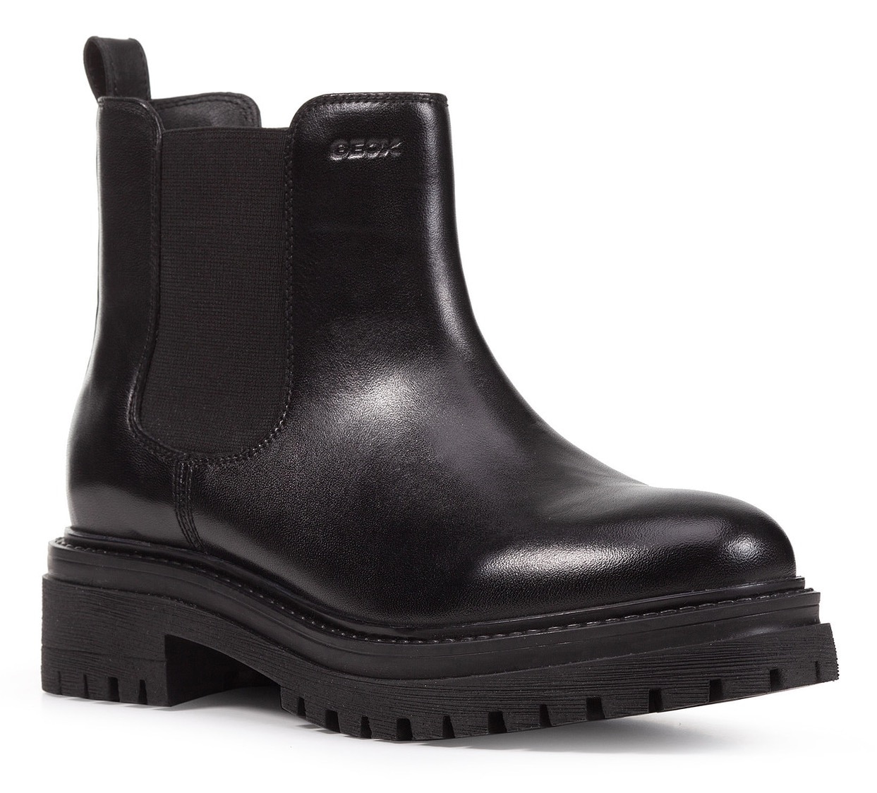 Chelseaboots »D IRIDEA B«, Chunky Boot, Plateau Stiefelette mit modischem Blockabsatz