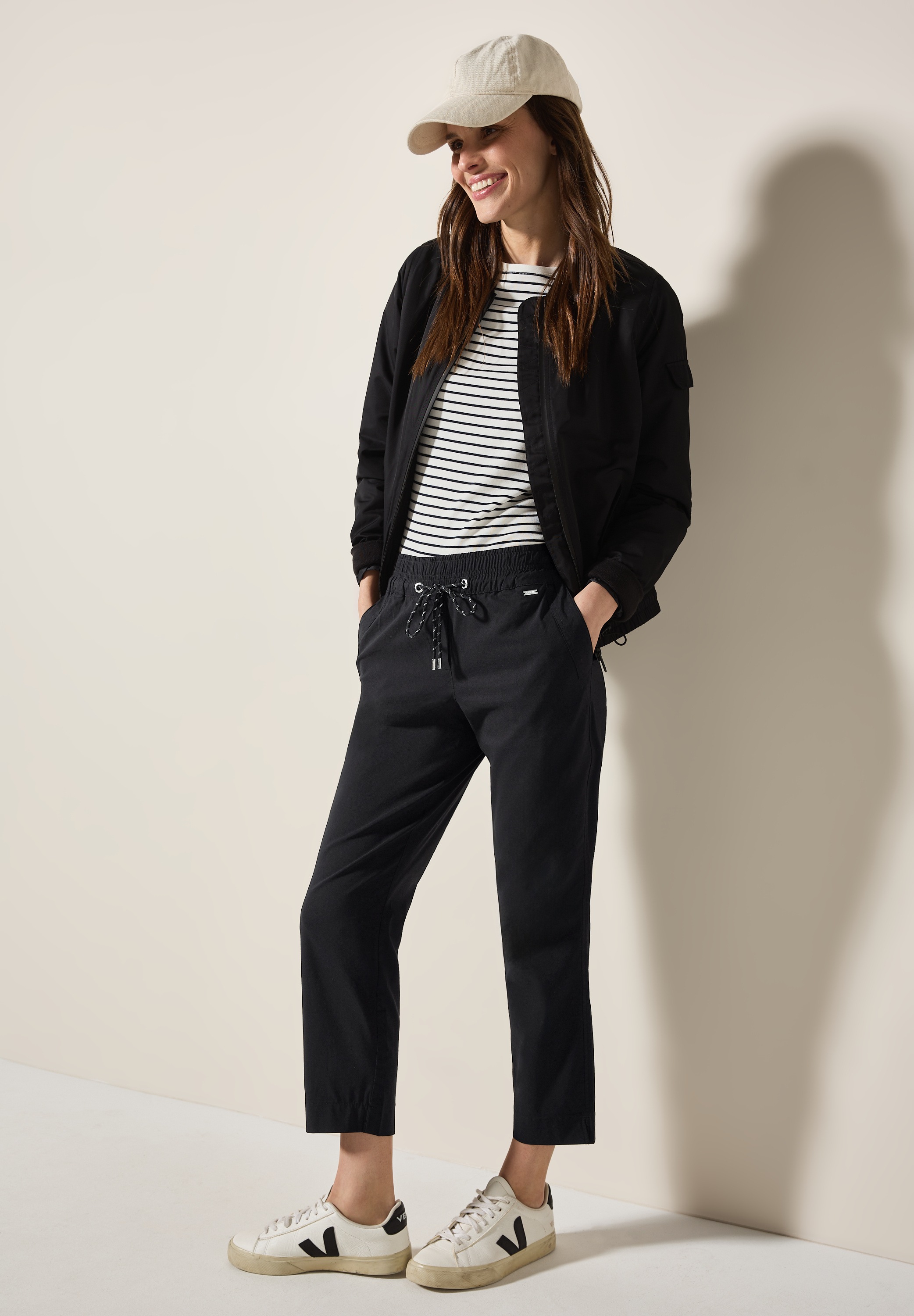 Thumbnail - Cecil Jogger Pants Elastikbund mit Tunnelzug