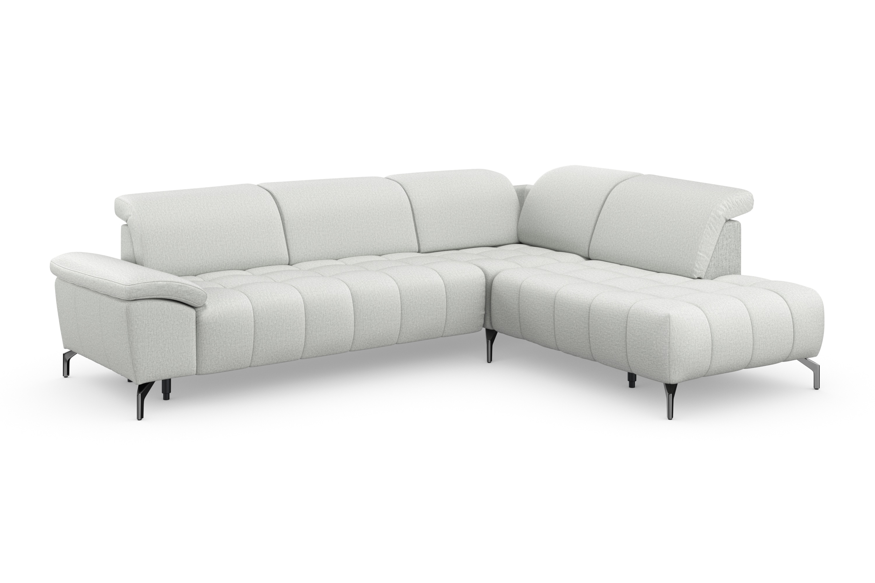 Thumbnail - sit&more Ecksofa "Cool L-Form", wahlweise mit Kopfteilverstellung und Vorziehsitz motorisch