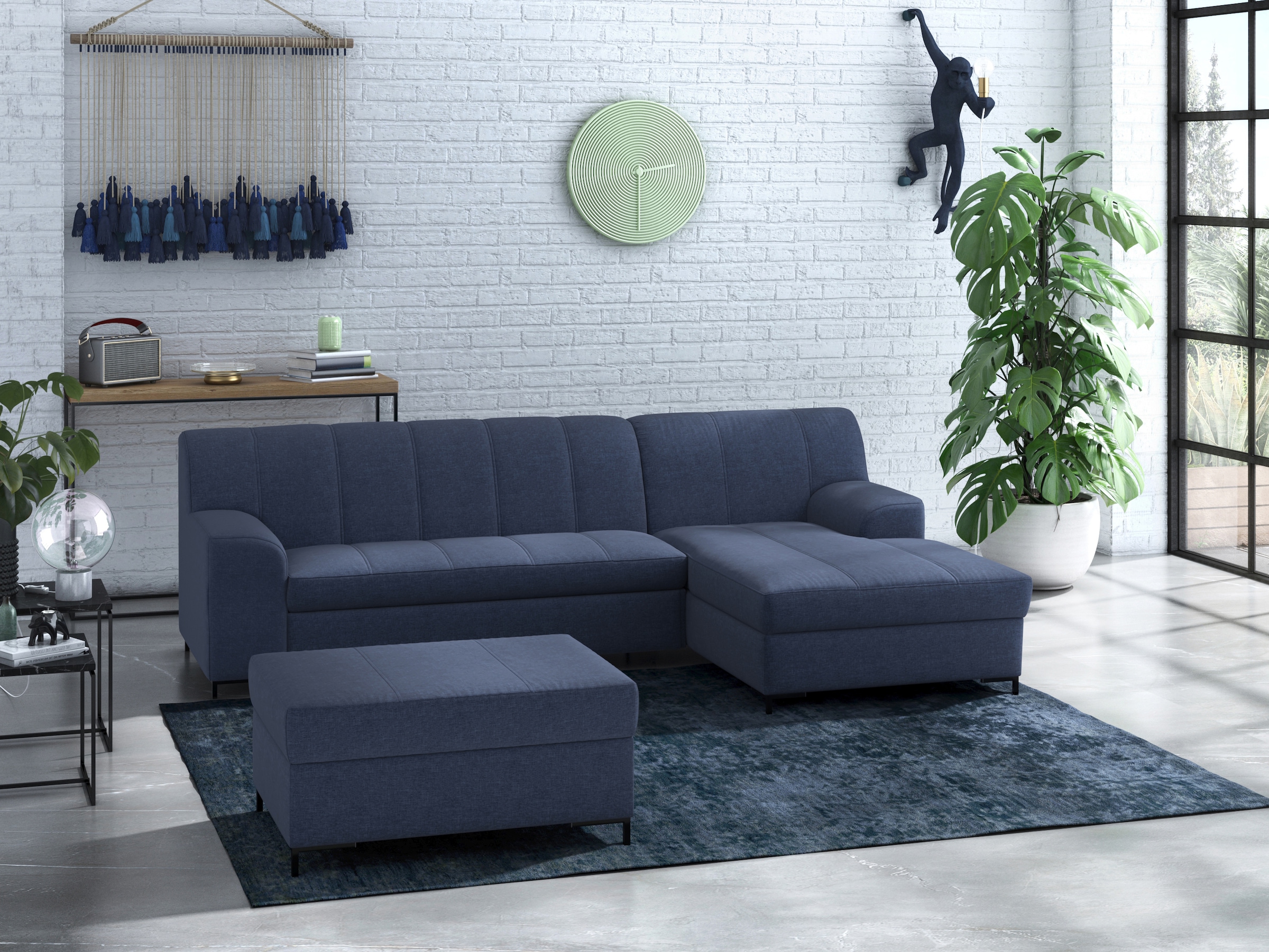 INOSIGN Polsterhocker »Balme«, passend zur Serie "Balme"