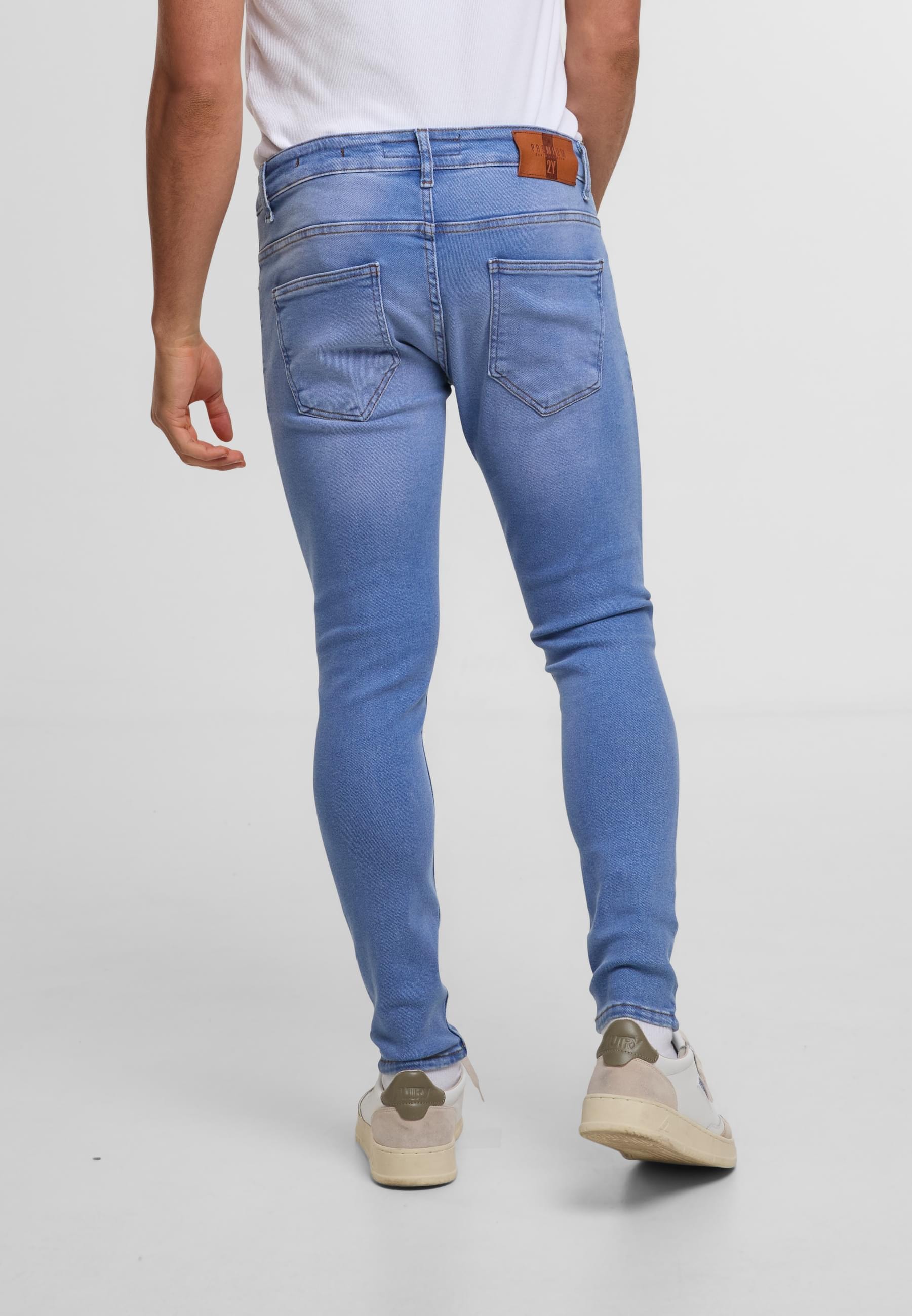 2Y Studios Bequeme Jeans »2Y Studios Herren 2Y Basic Cropped Skinny Fit Denim«