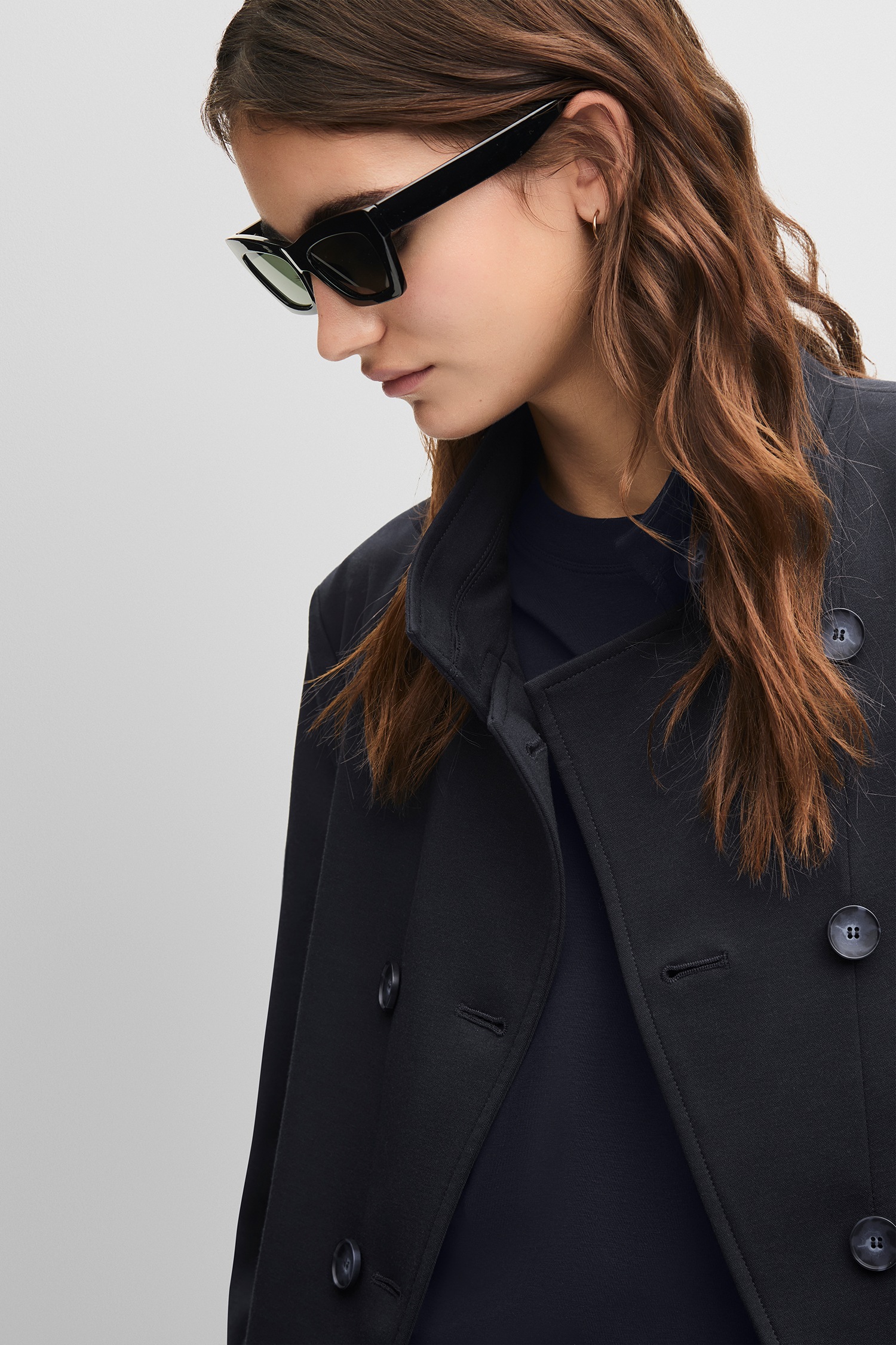 Thumbnail - Cinque Kurzblazer "CILOKO" Stehkragen, taillierter Schnitt, elastischer Materialmix