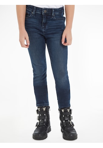 TOMMY HILFIGER Straight-Jeans »SCANTON Y DARK BLUE« K...