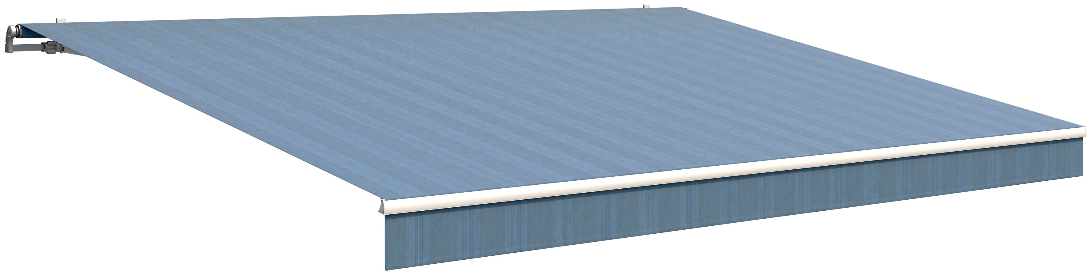 Gelenkarmmarkise WISMAR, B:550cm H:25cm, blau, Polyacryl, Markisen, "Classic"