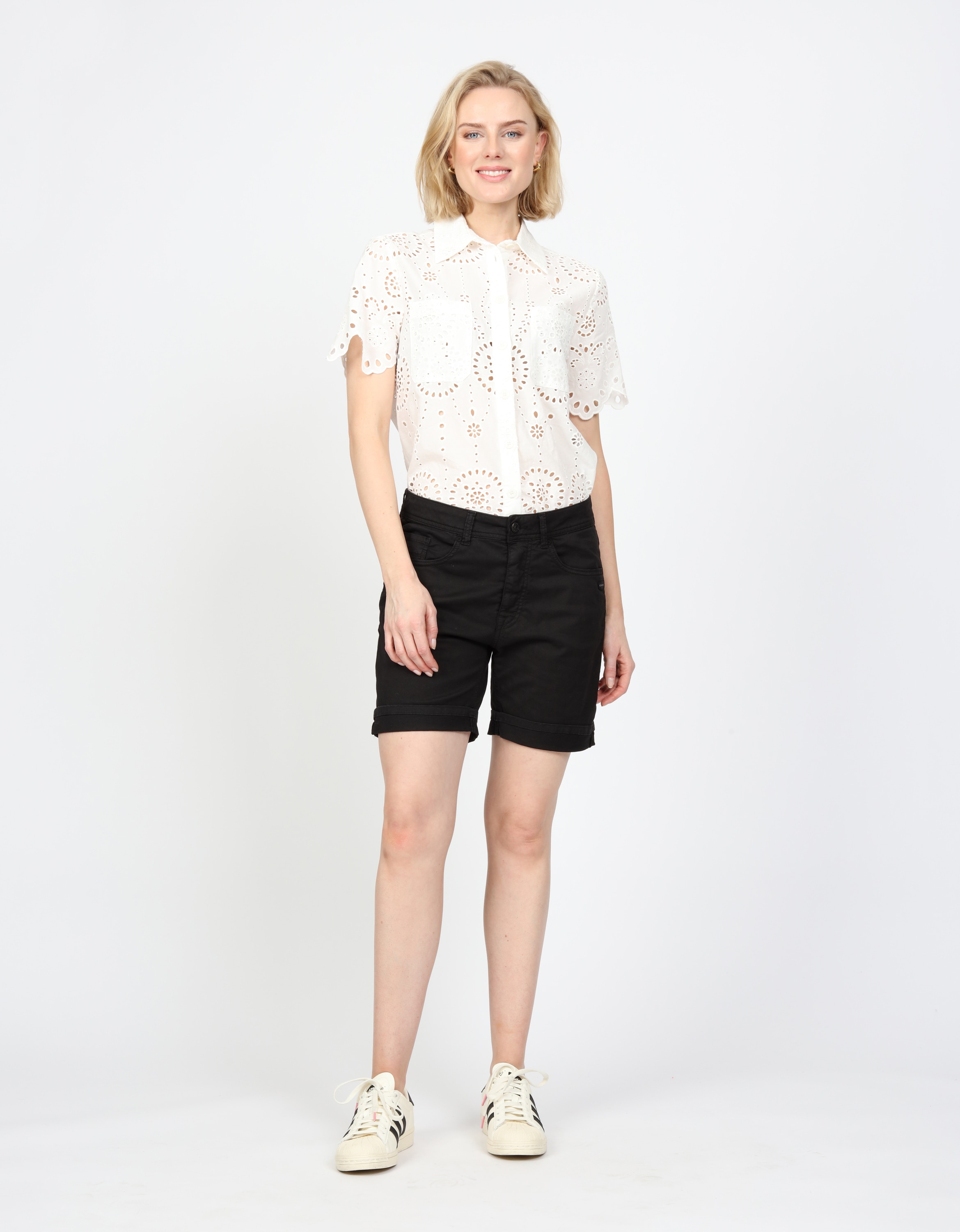 GANG Boyfriend-Hose »GANG Hosen Shorts 94NICA SHORTS«
