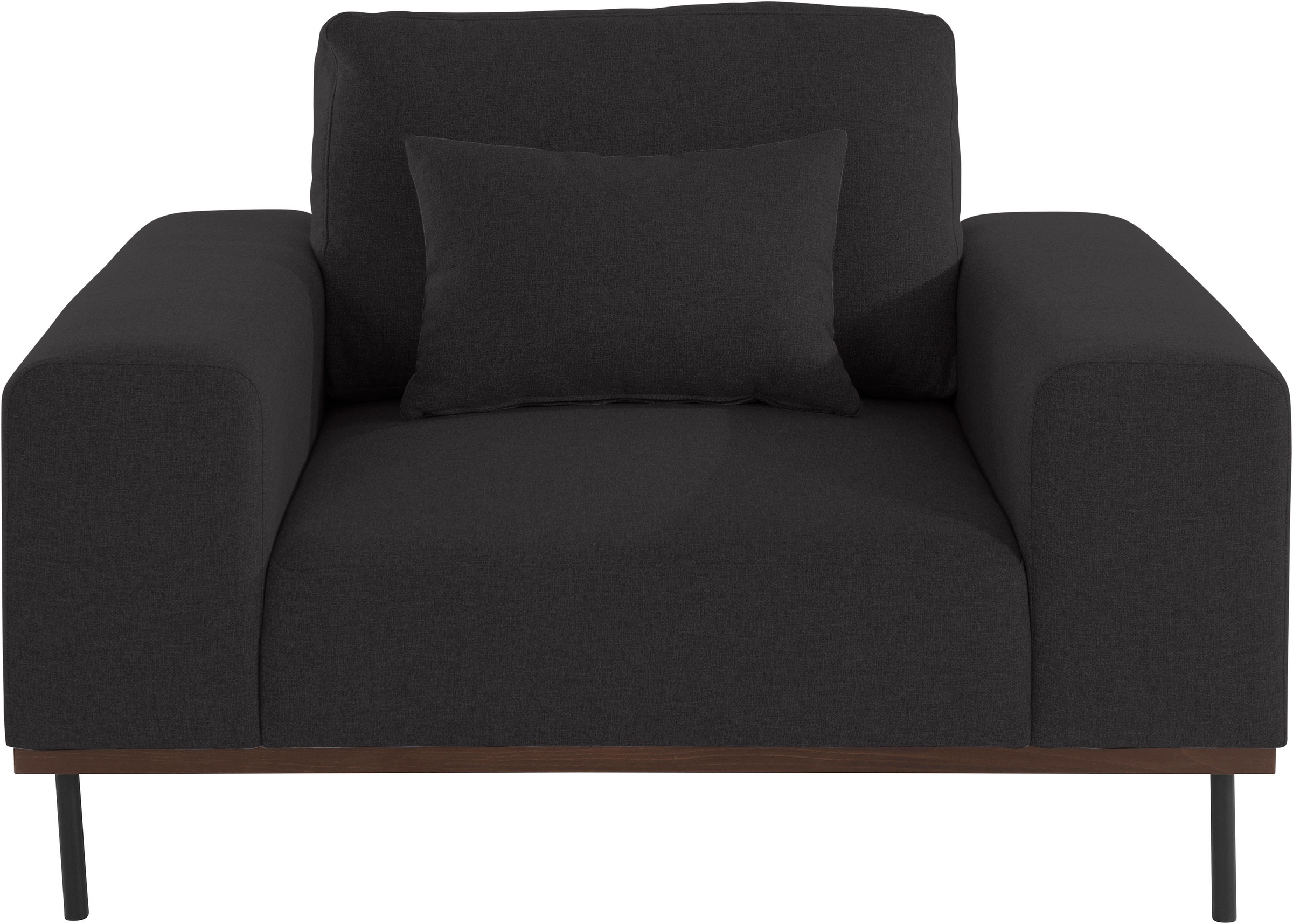 andas Loveseat "Mikael Sessel", gebeizter Holzrahmen; passend zur Serie Mik günstig online kaufen