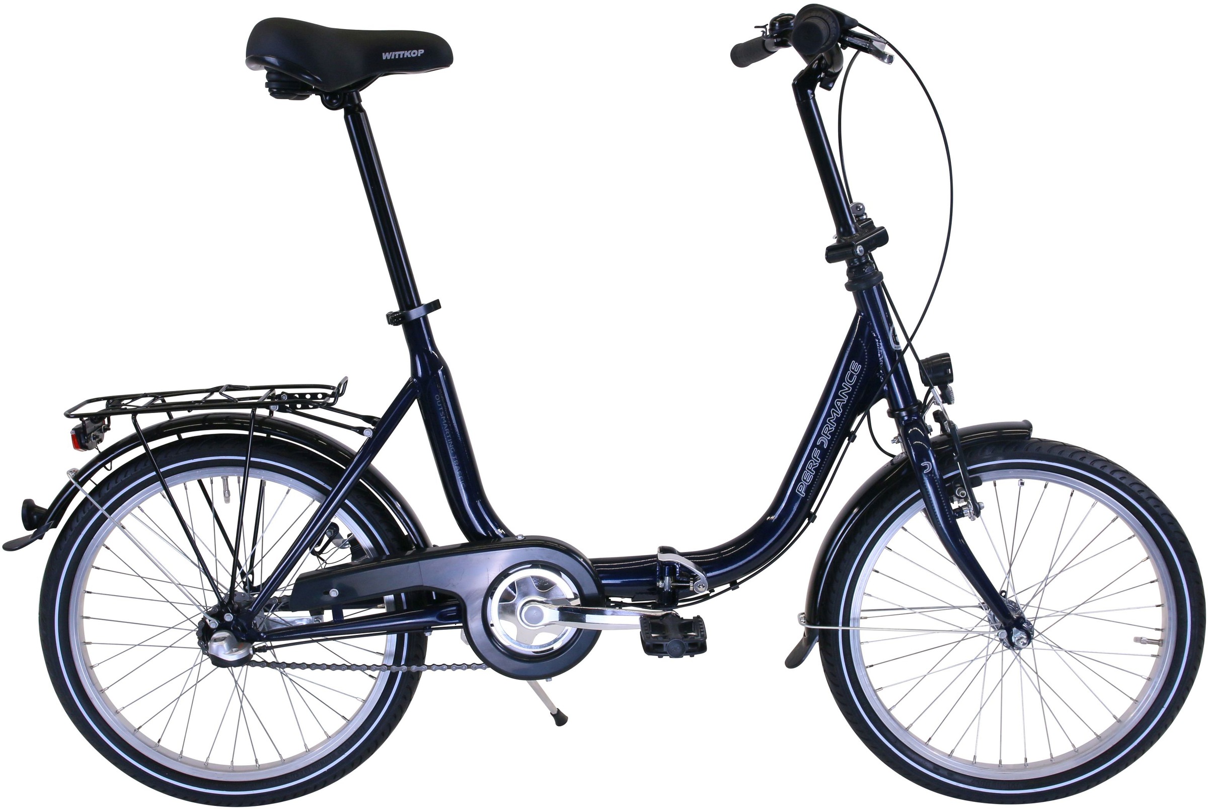 Performance Klapprad, 3 Gang, Shimano, NEXUS Schaltwerk, Nabenschaltung, für Damen und Herren