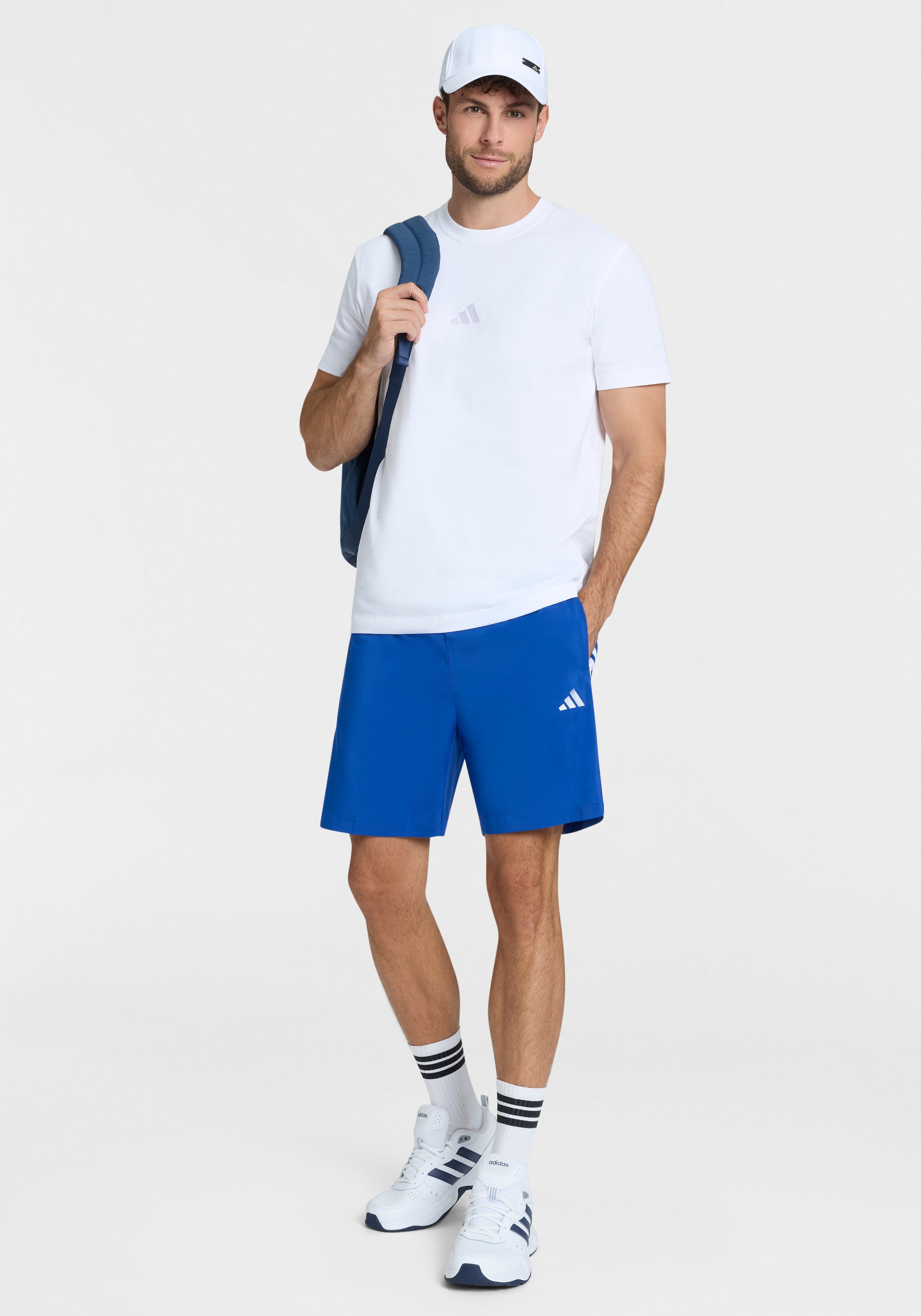 adidas Sportswear Shorts »ESSENTIALS 3-STREIFEN CHELSEA LITE, GEWEBT«