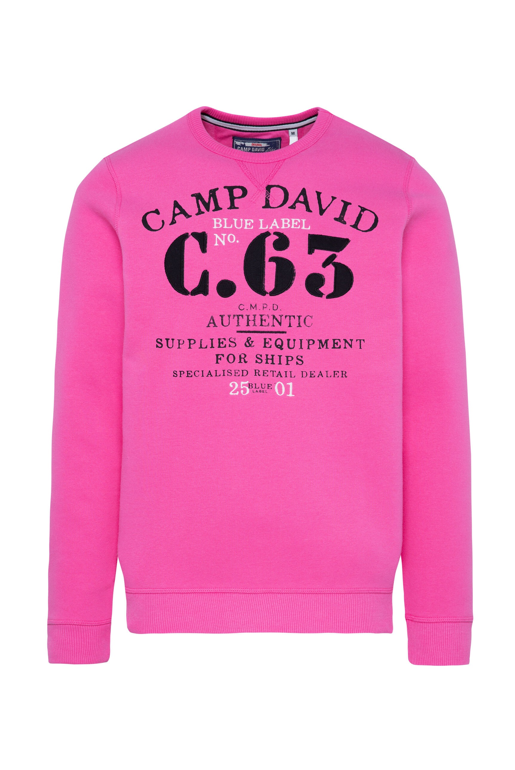 CAMP DAVID Sweater, mit weicher Innenseite