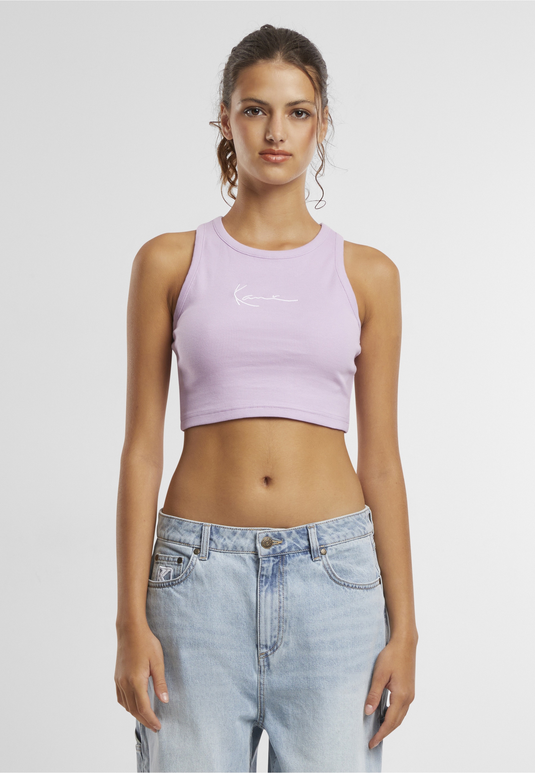 Karl Kani Muskelshirt »Karl Kani Small Signature Essential Racer Rib Top« 1
