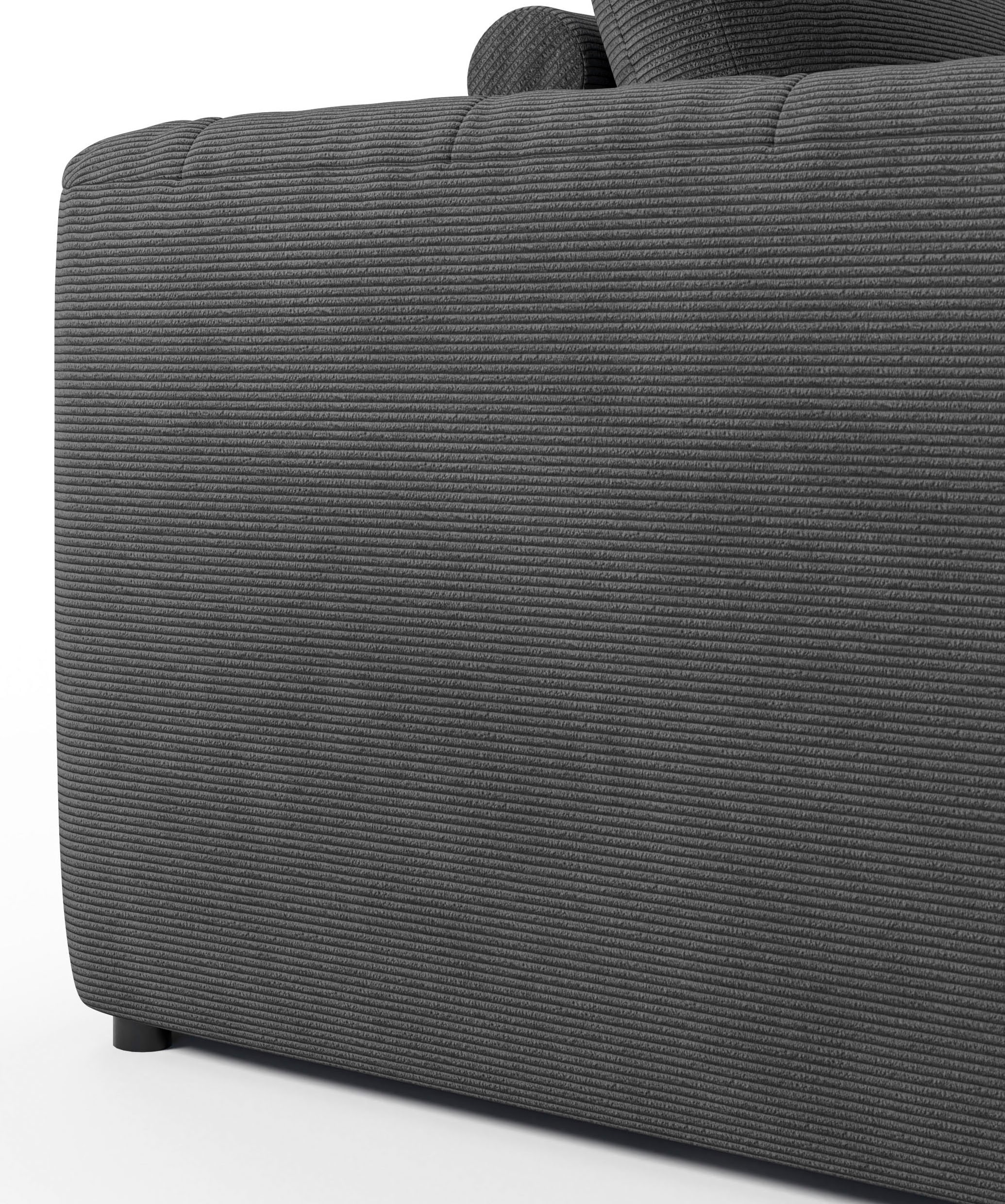 RAUM.ID 2,5-Sitzer »Cushid« Modulsofa, bestehend aus 2 Teilen, Breite 268 cm