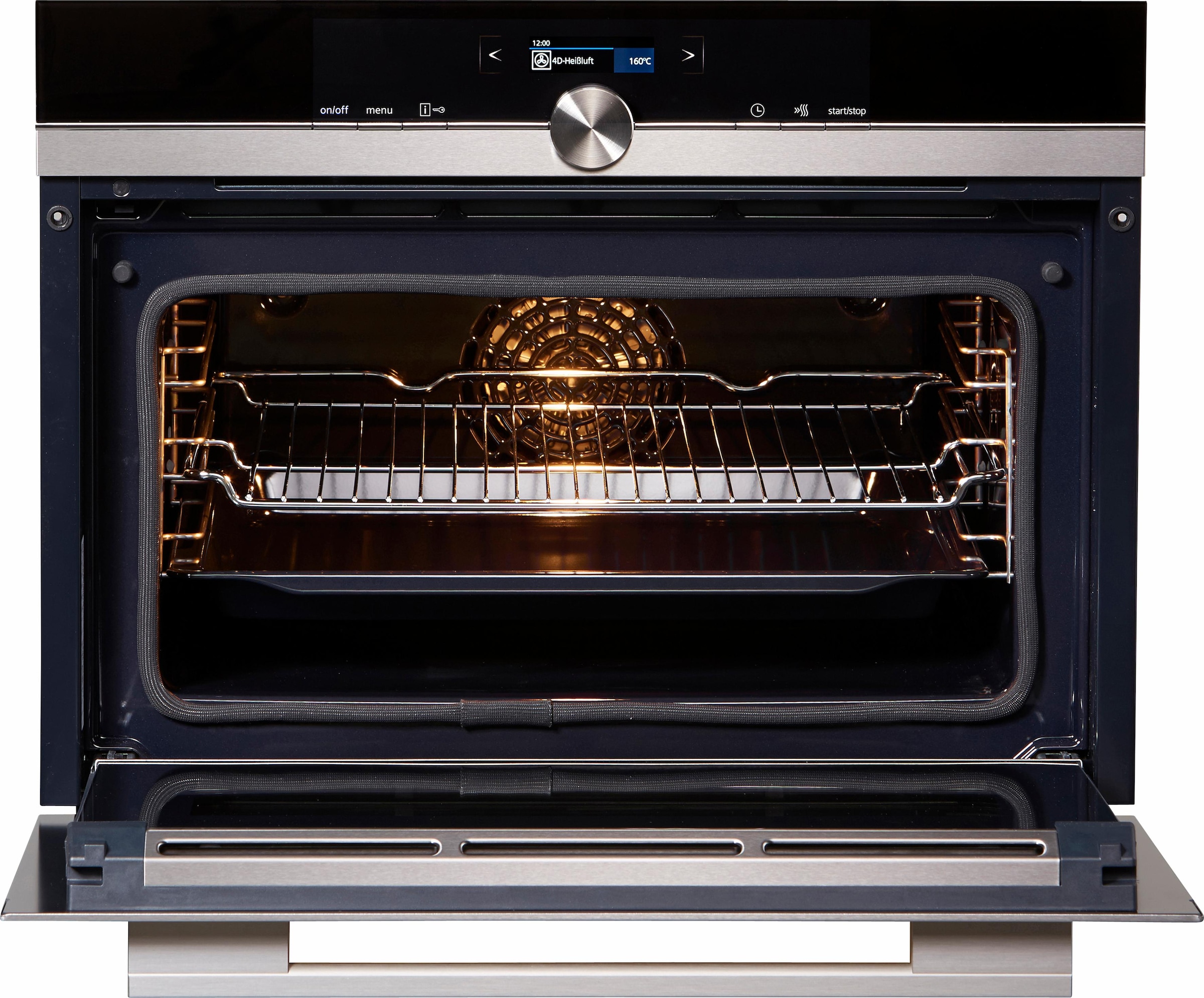 SIEMENS Backofen mit Mikrowelle  »CM676G0S1«, Pyrolyse-Selbstreinigung, Pyrolyse-Selbstreinigung