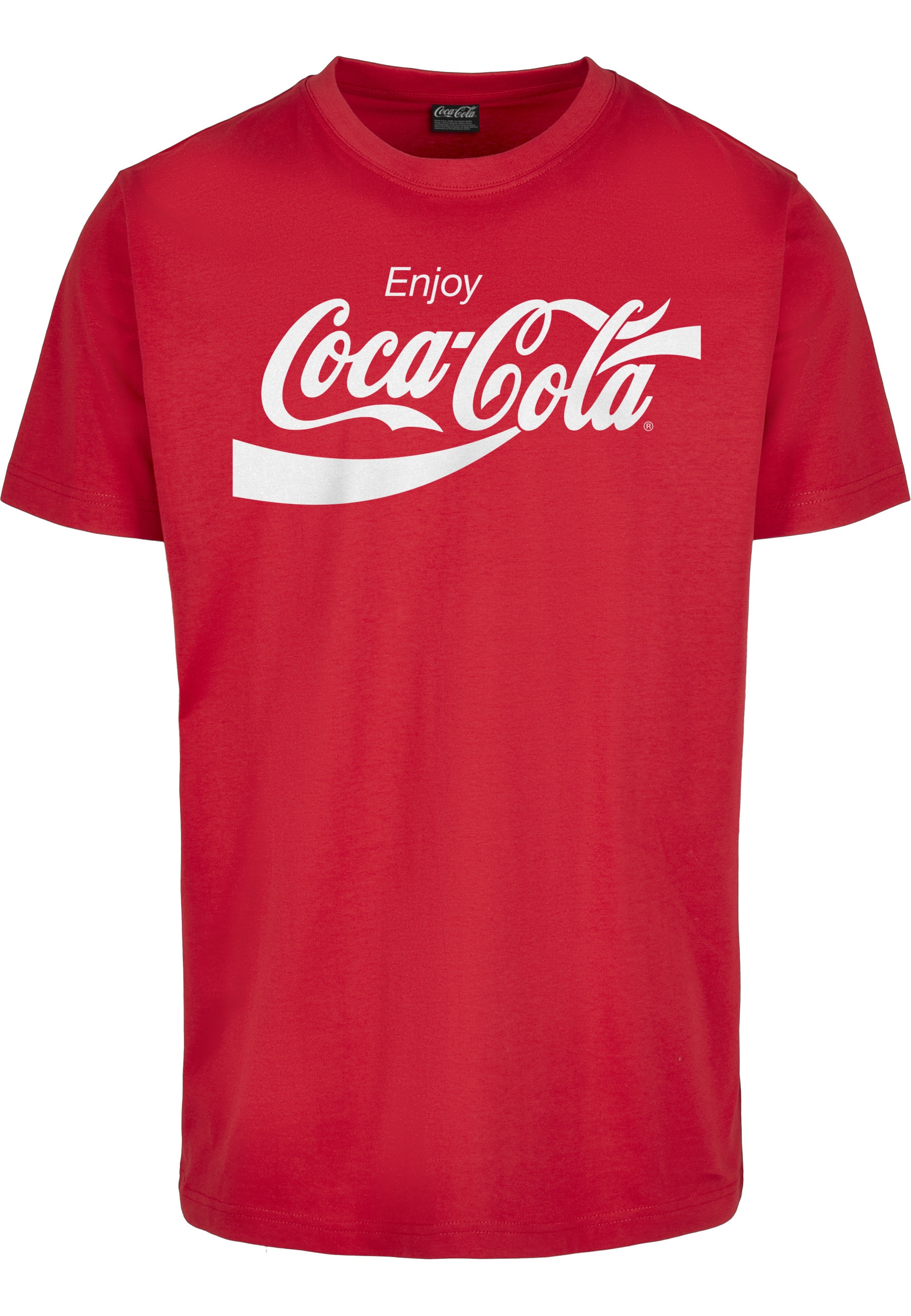 Merchcode T-Shirt "Merchcode Herren Coca Cola Logo Tee" 1 Stk.