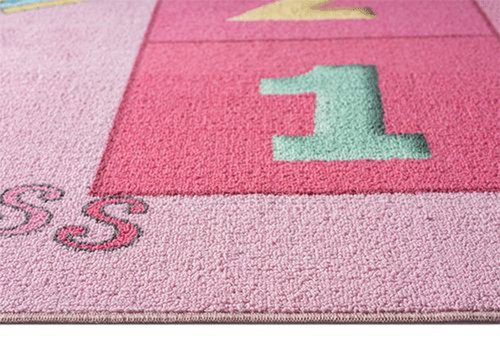 the carpet Teppich »Happy Life round«, rund, 4 mm Höhe, Life Kinderzimmer Teppich Spielteppich pflegeleicht