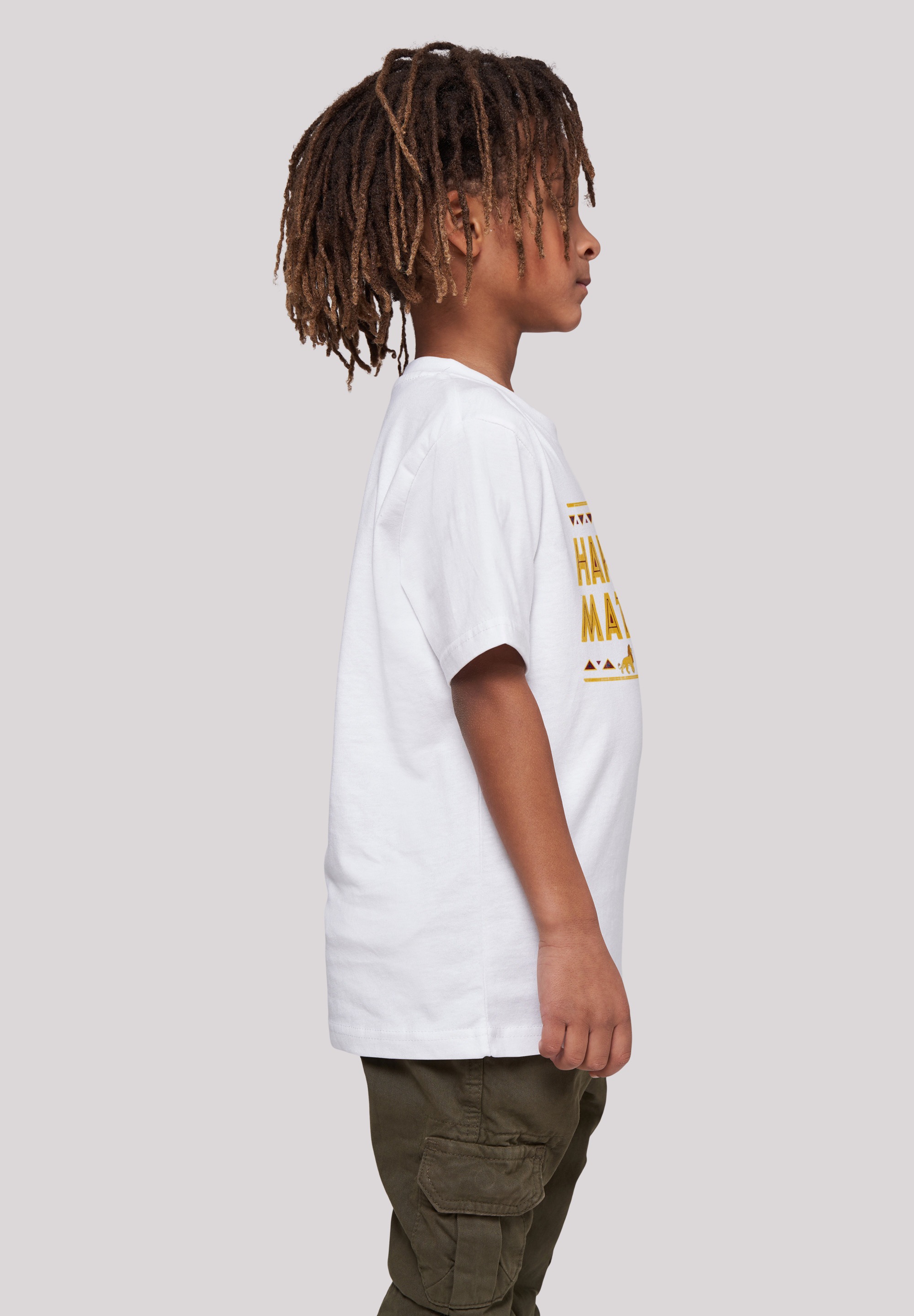 F4NT4STIC T-Shirt Merch,Jungen,Mädchen,Bedruckt König Unisex Löwen »Disney der BAUR Matata«, | Kinder,Premium kaufen Hakuna