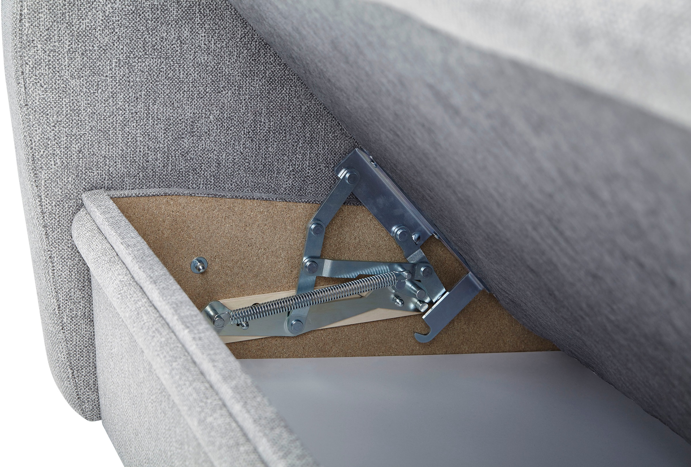 VILLA BECK Ecksofa »Varese L-Form«, (2 St.), Kopfteilverstellung, wahlweise mit Sitzvorzug, in Sitzhöhe 49 cm