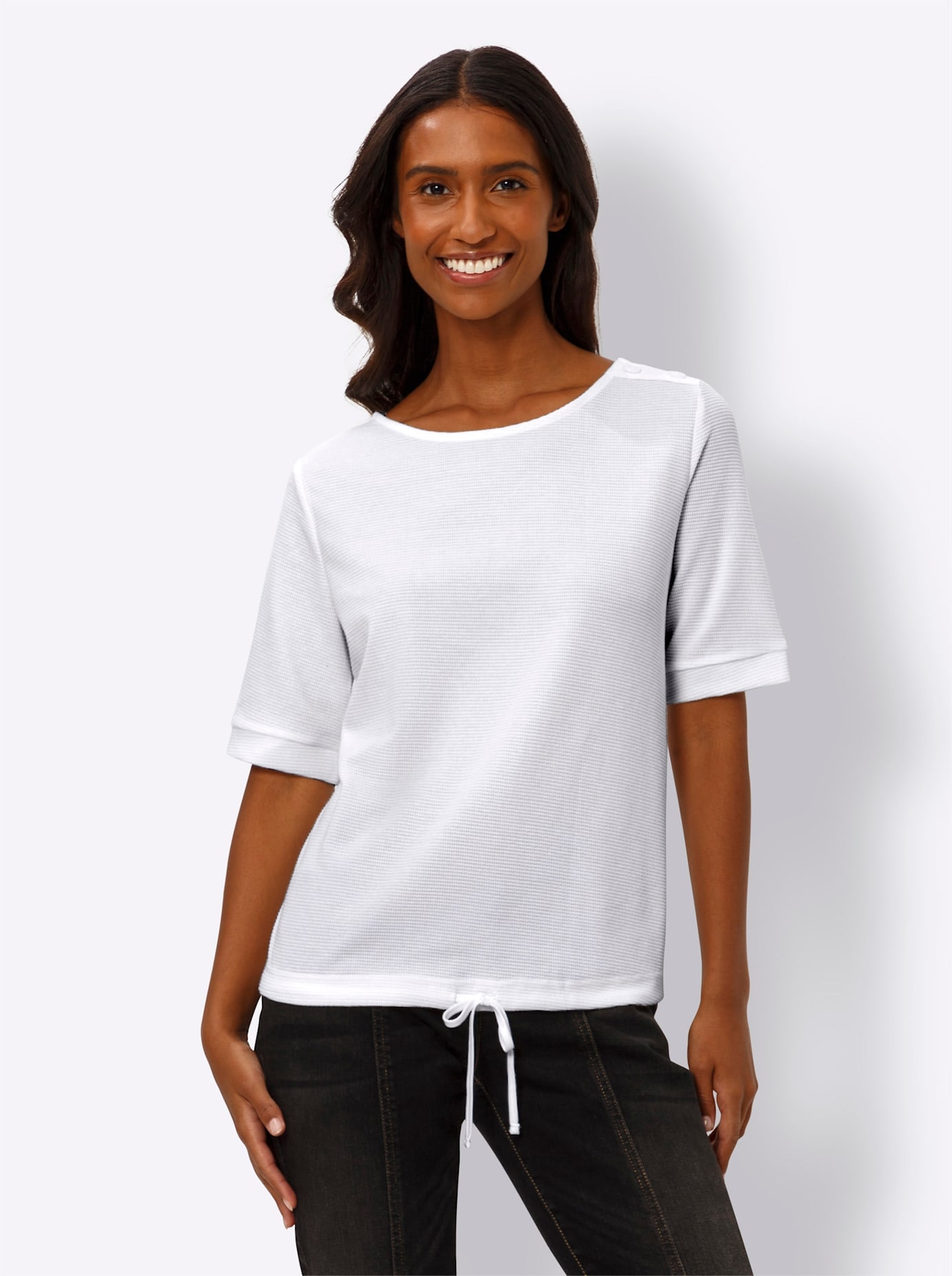 heine Rundhalsshirt "Shirt" 1 Stk. tlg. günstig online kaufen