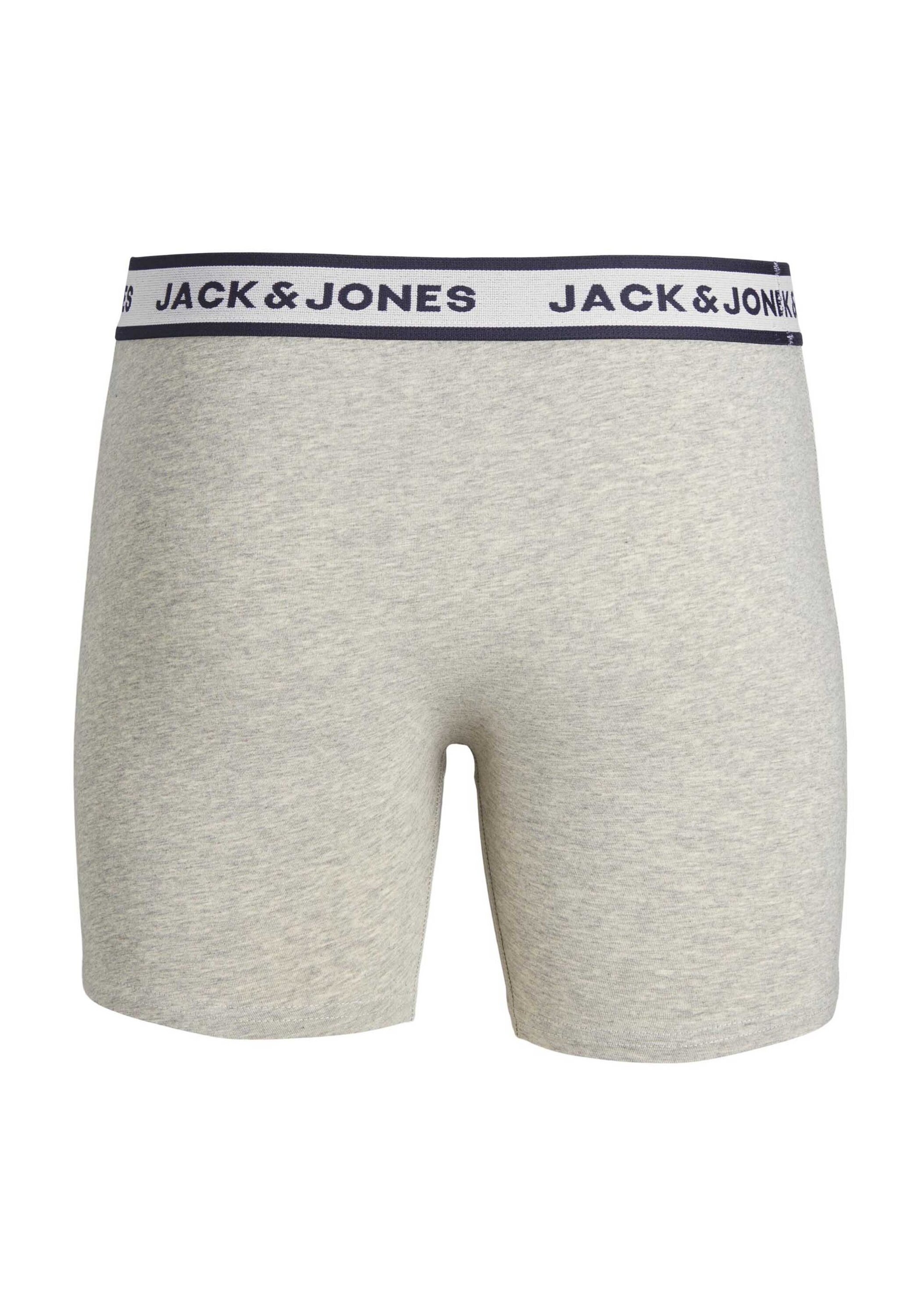 Jack & Jones Boxershorts »Boxershort JACSOLID BOXER BRIEFS 3P 3er Pack«
