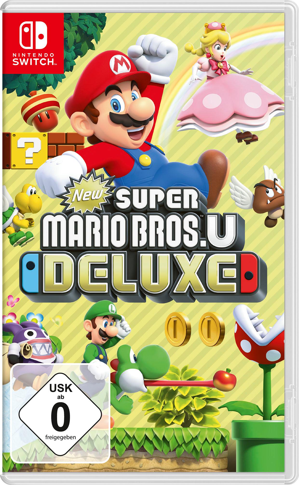NINTENDO SWITCH Spielesoftware "New Super Mario Bros. U Deluxe", Nintendo Switch, bunt, Spielesoftware