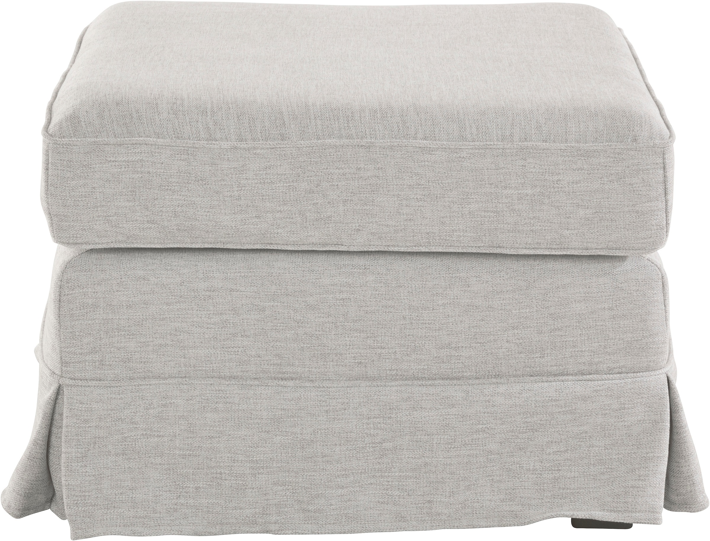 OTTO home Polsterhocker "Shadmoor" Hussenoptik, in uni oder mit Blumendruck, passend zur Shadmoor-Serie