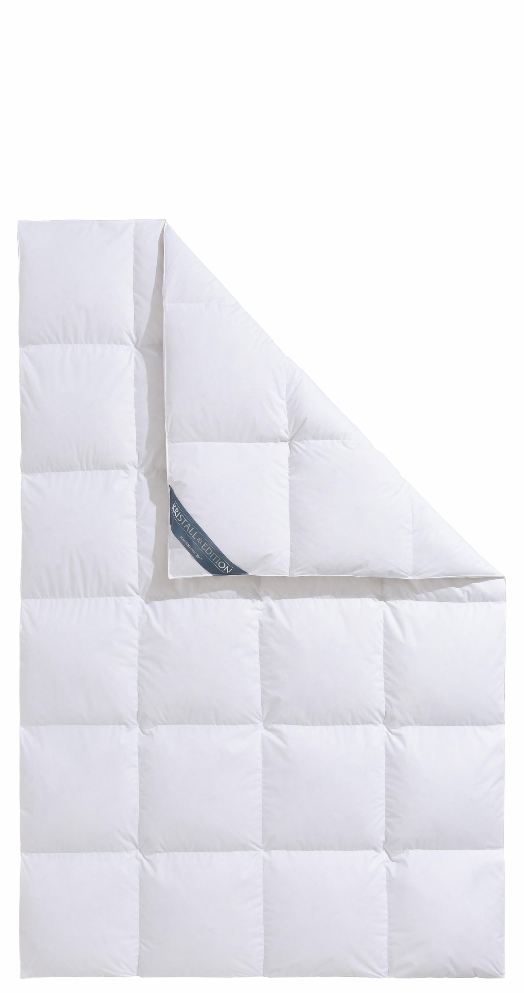 Haeussling Daunenbettdecke »Kristall Edition«, extrawarm, Füllung 60% Daunen, 40% Federn, Bezug 100% Baumwolle, (1 St.)