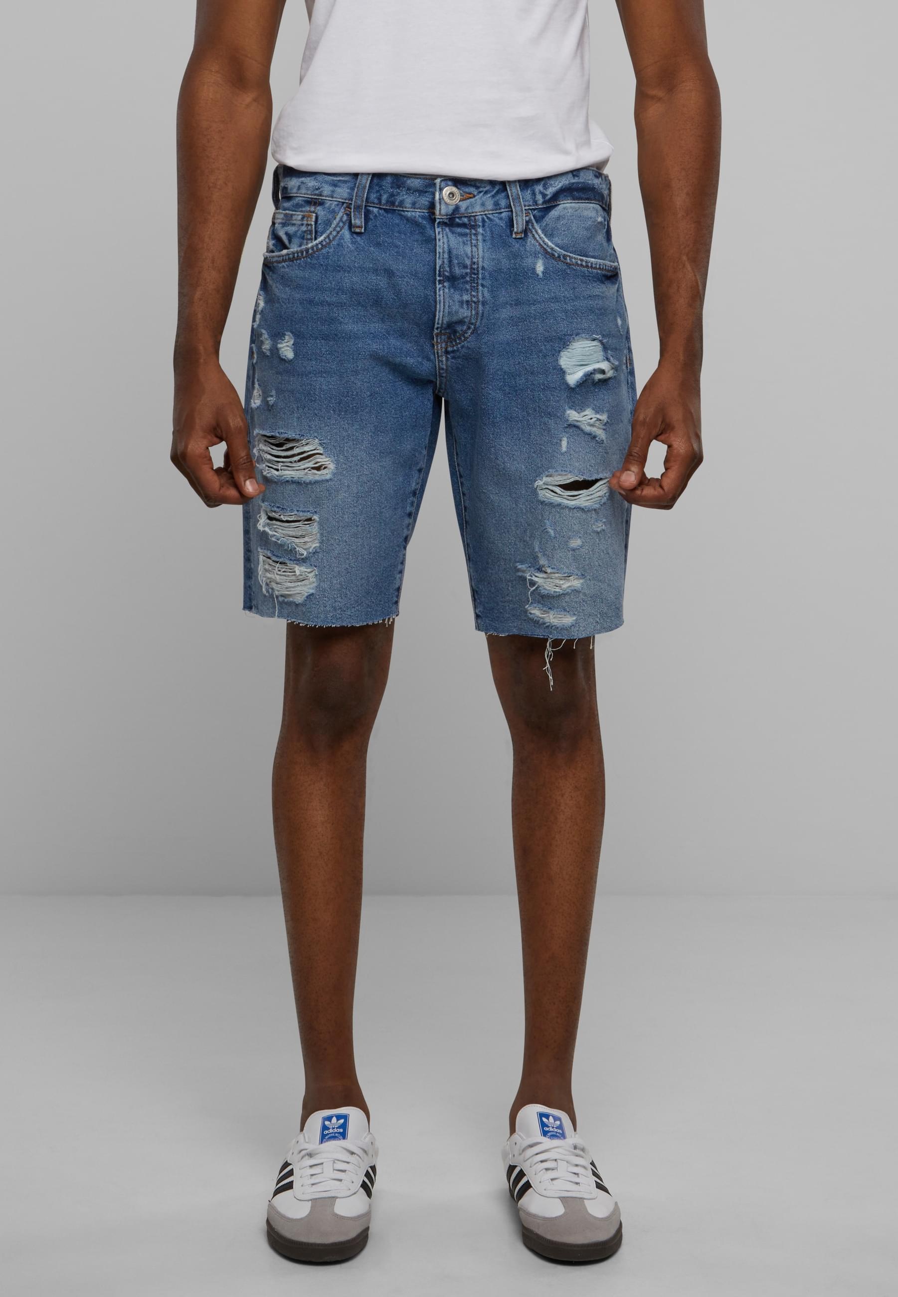 2Y Studios Bequeme Jeans »2Y Studios Herren 2Y Destroyed Denim Shorts«
