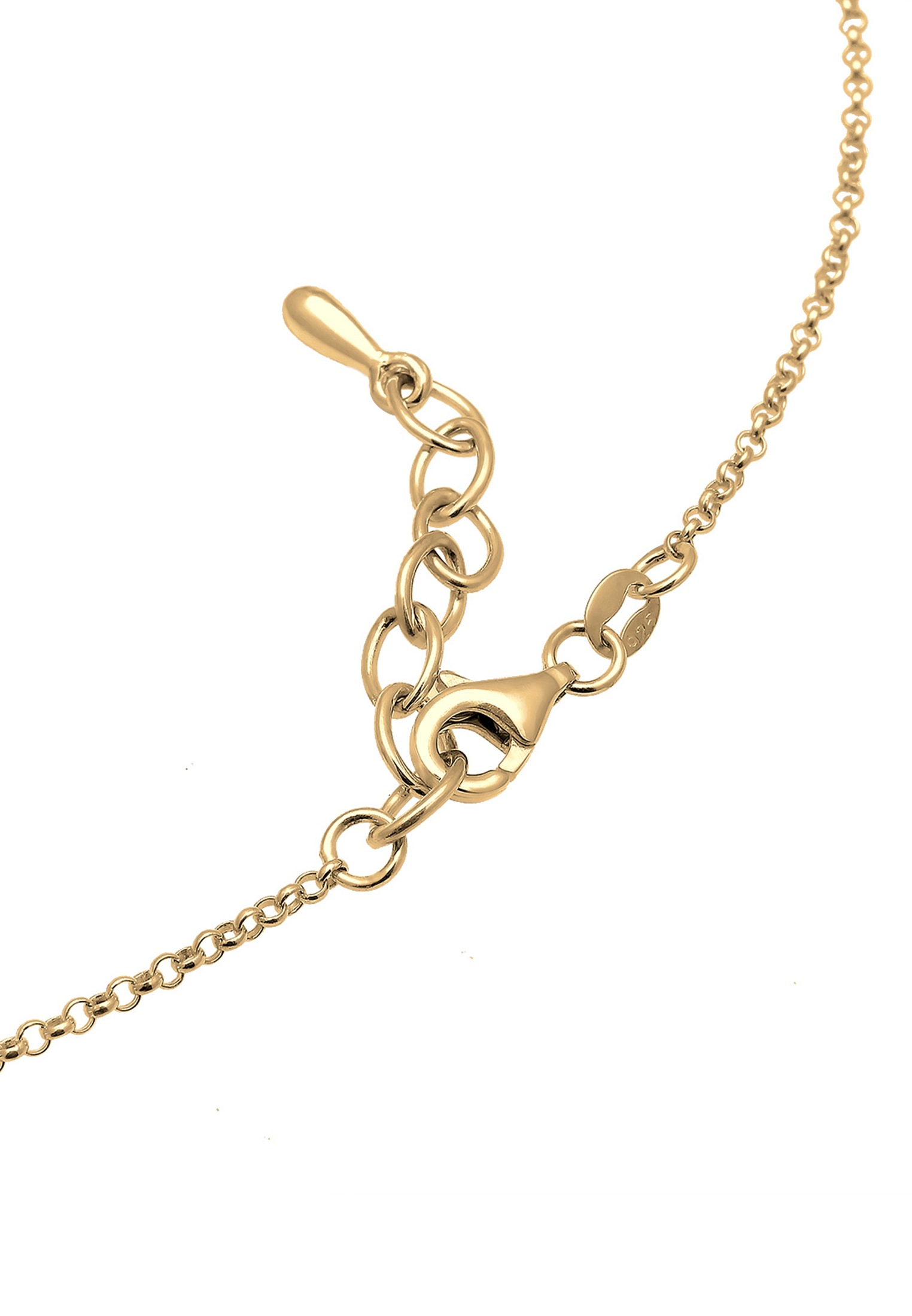 Elli Collier »Choker Anhänger Kreis Rund 925 Silber«