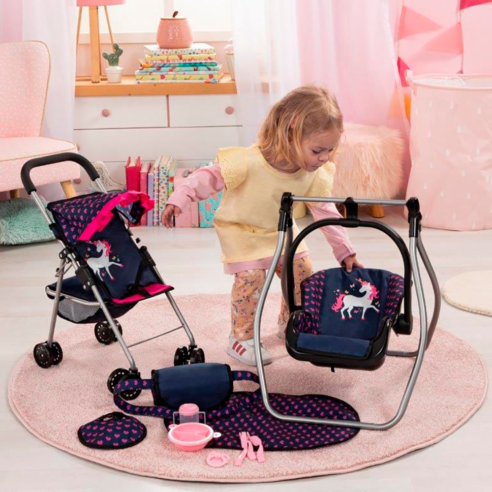 Bayer Puppenbuggy »Set mit Tasche«, (Set)