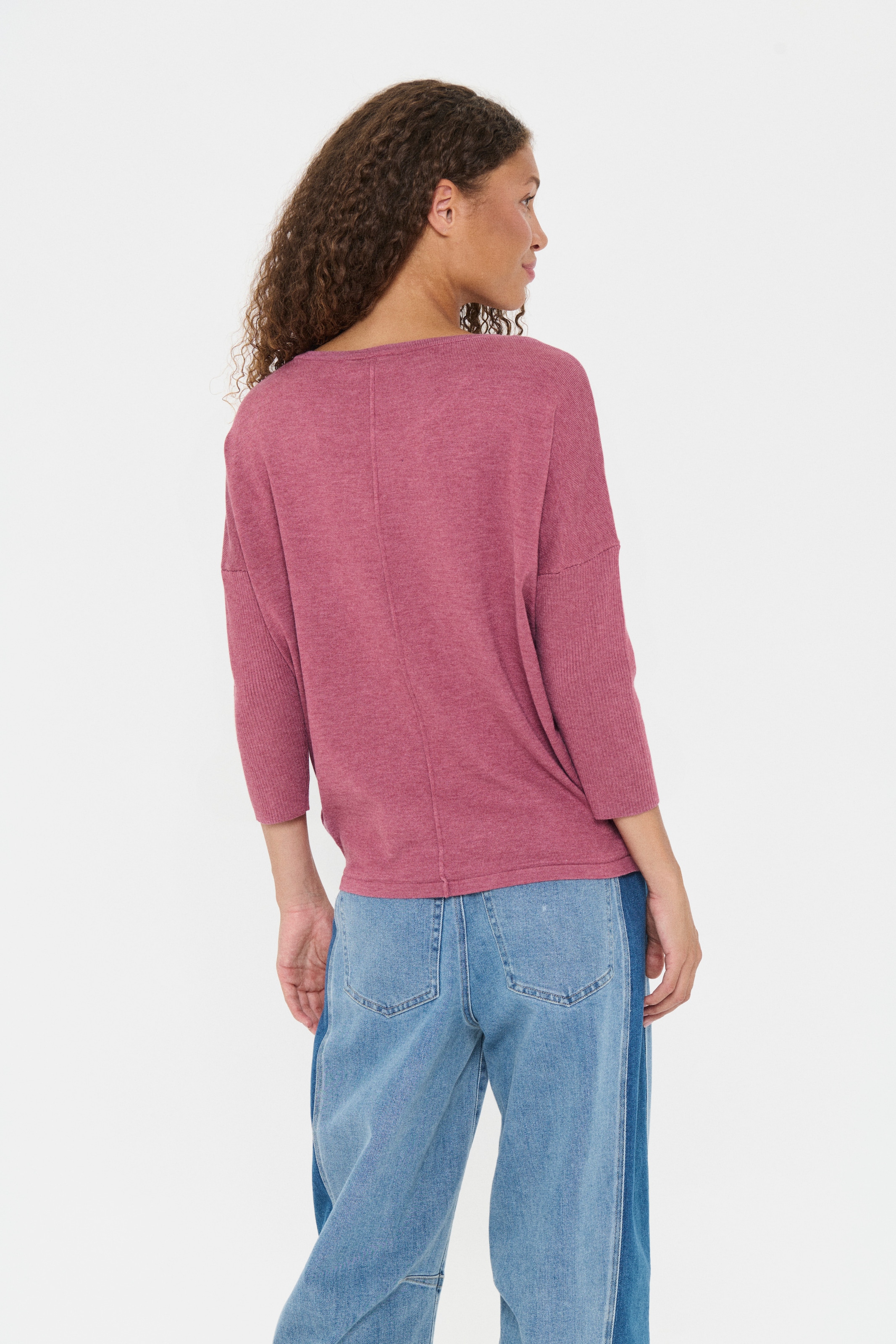 Saint Tropez Rundhalspullover »A2561, MilaSZ R-Neck«