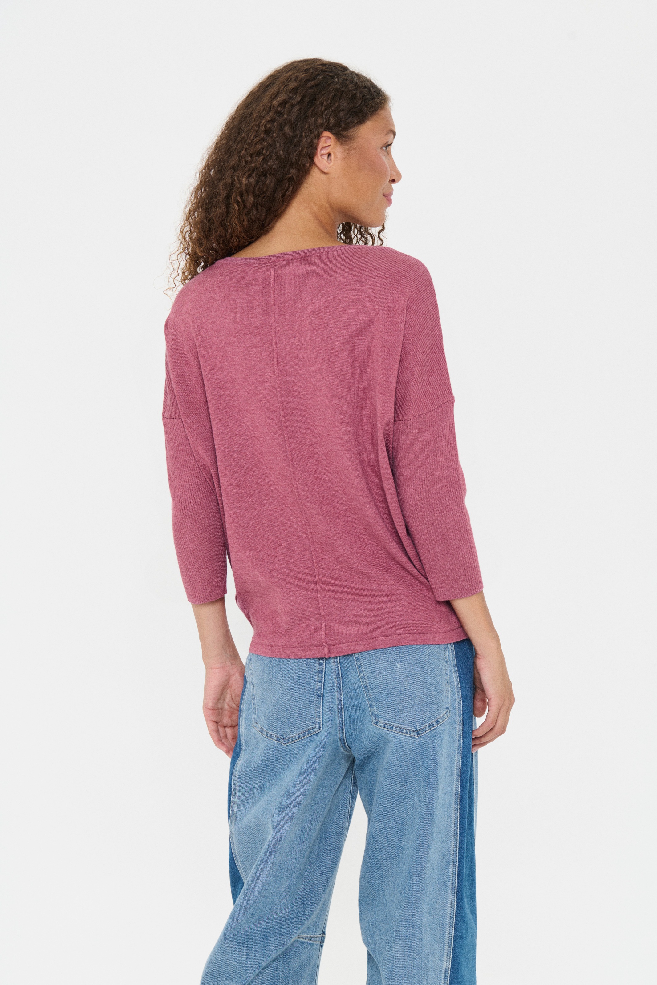 Saint Tropez Rundhalspullover "A2561, MilaSZ R-Neck" günstig online kaufen