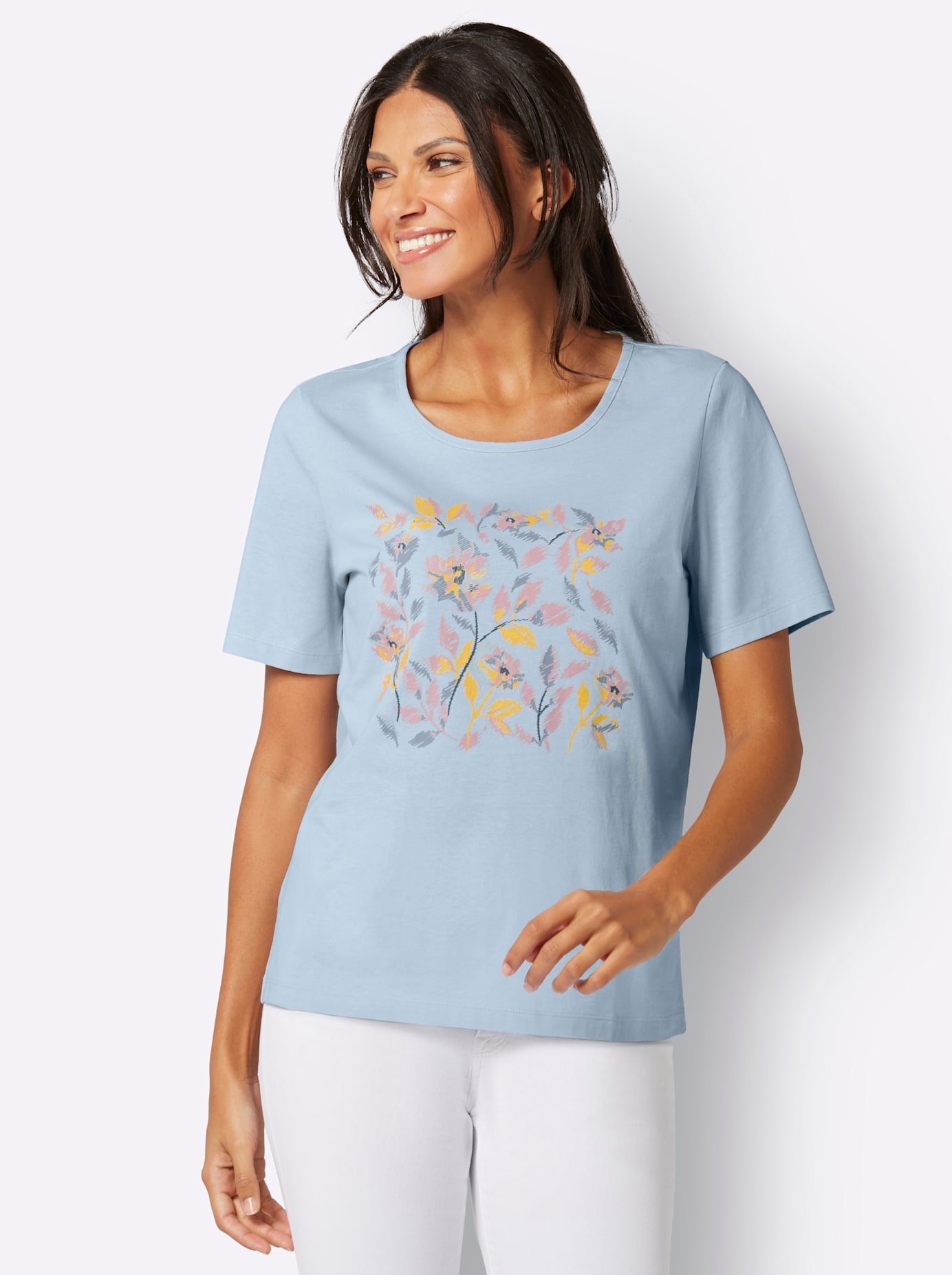 Classic Basics Kurzarmshirt "Kurzarm-Shirt" 1 Stk. tlg. günstig online kaufen