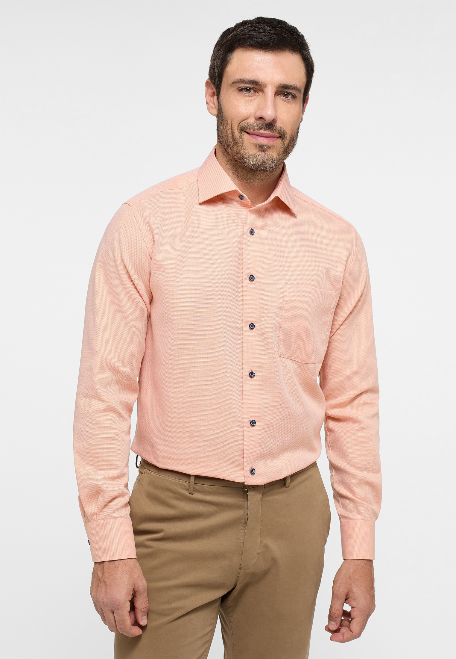 Eterna Langarmhemd "MODERN FIT" NON IRON (bügelfrei) günstig online kaufen